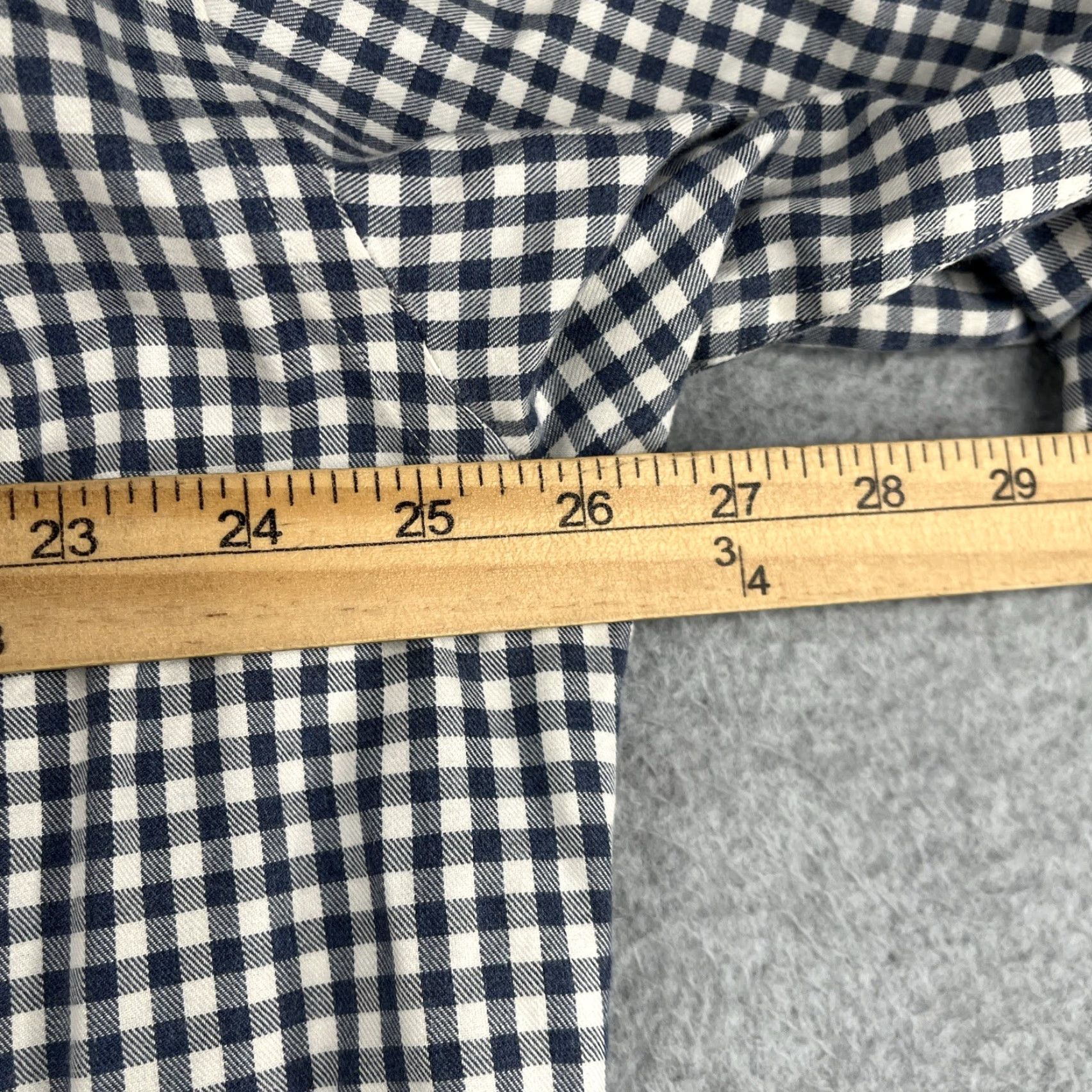 Brooks Brothers Brooks Brothers 346 Long Sleeve Shirt Mens L Navy Gingham Non Iron Button-Up Collared Button-Down Classic Preppy Colorful Shirt Size US L / EU 52-54 / 3 - 7 Thumbnail