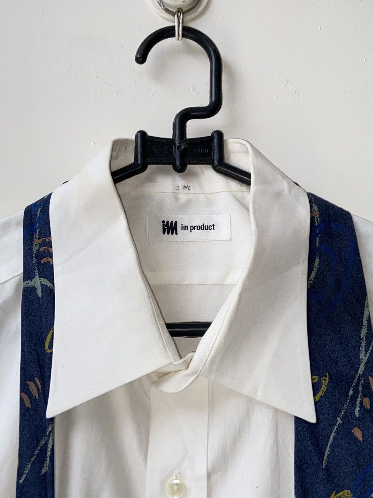 Issey Miyake Issey Miyake IM Product White 3/4 Sleeve Shirt Tie Size US L / EU 52-54 / 3 - 5 Thumbnail