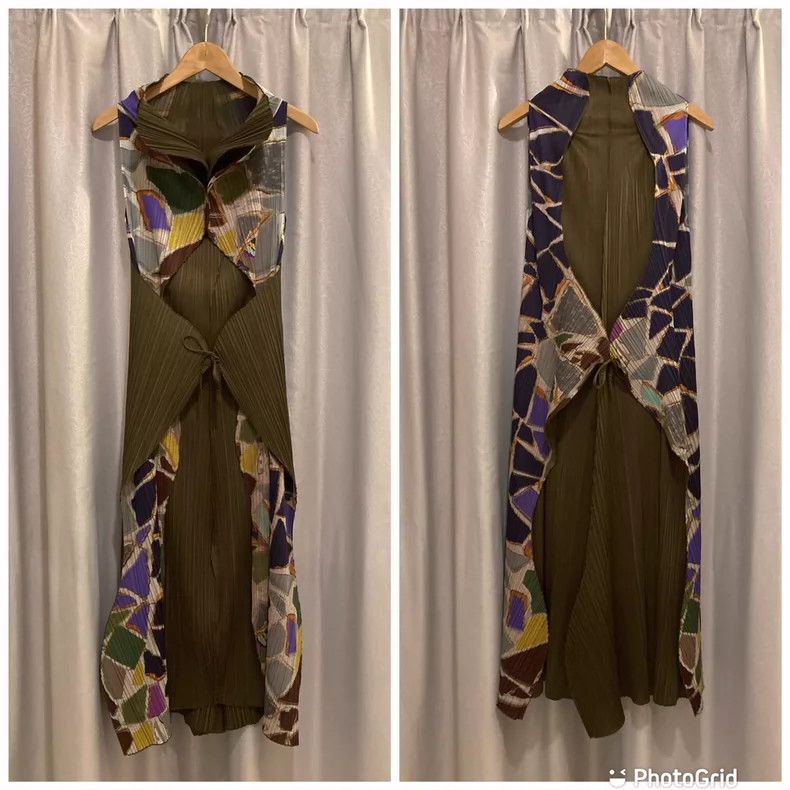 Issey Miyake Issey Miyake size:4 Brown dress Size M / US 6-8 / IT 42-44 - 5 Thumbnail