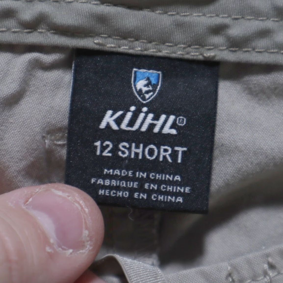 Vintage Kuhl Stretch Legendary Cotton Blend Twill Hiking Pants Tan Women's 12 Size 34" / US 12 / IT 48 - 5 Thumbnail