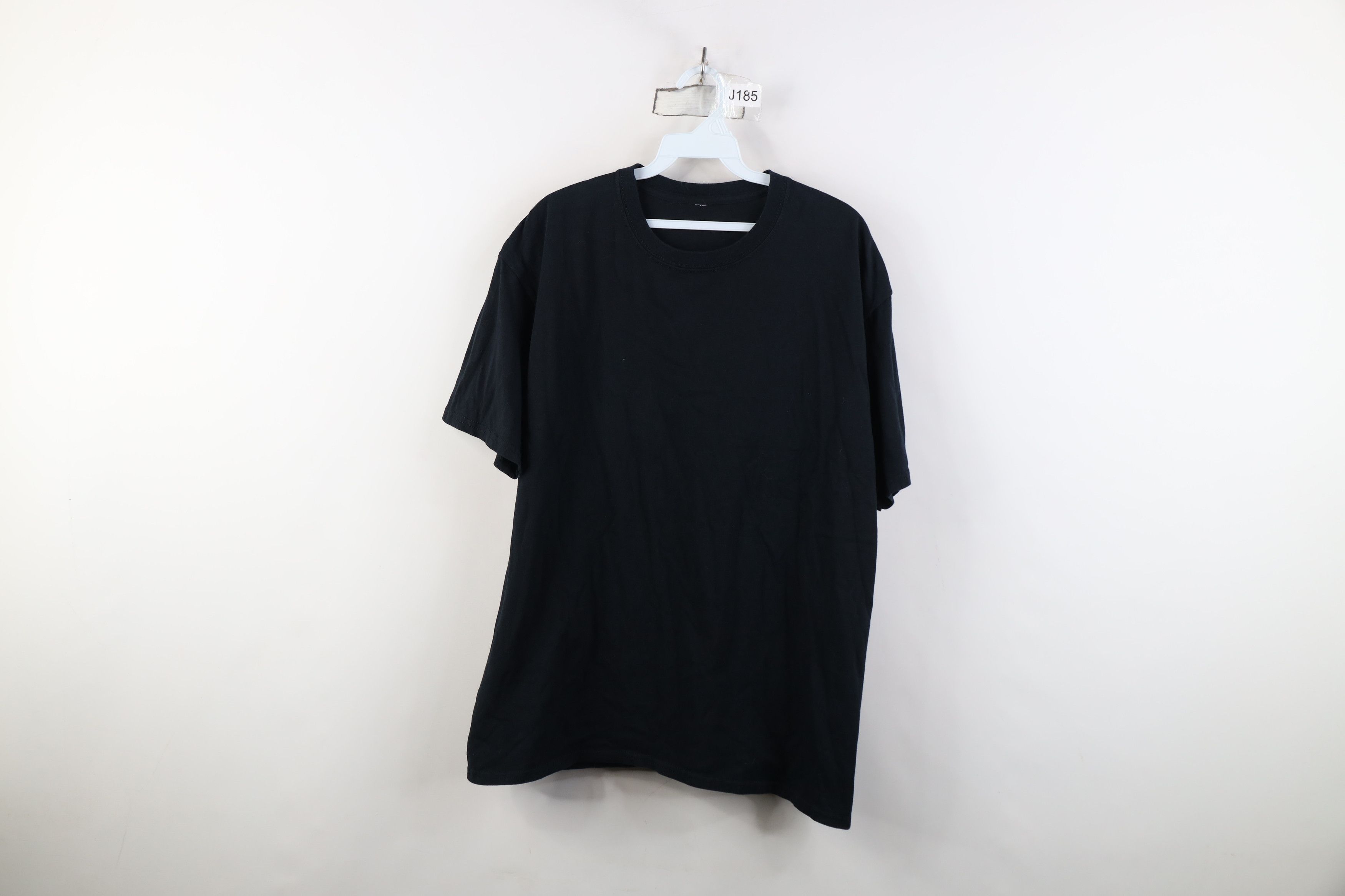 Vintage Vintage 90s Y2K Streetwear Short Sleeve T-Shirt Black Cotton Size US L / EU 52-54 / 3 - 1 Thumbnail