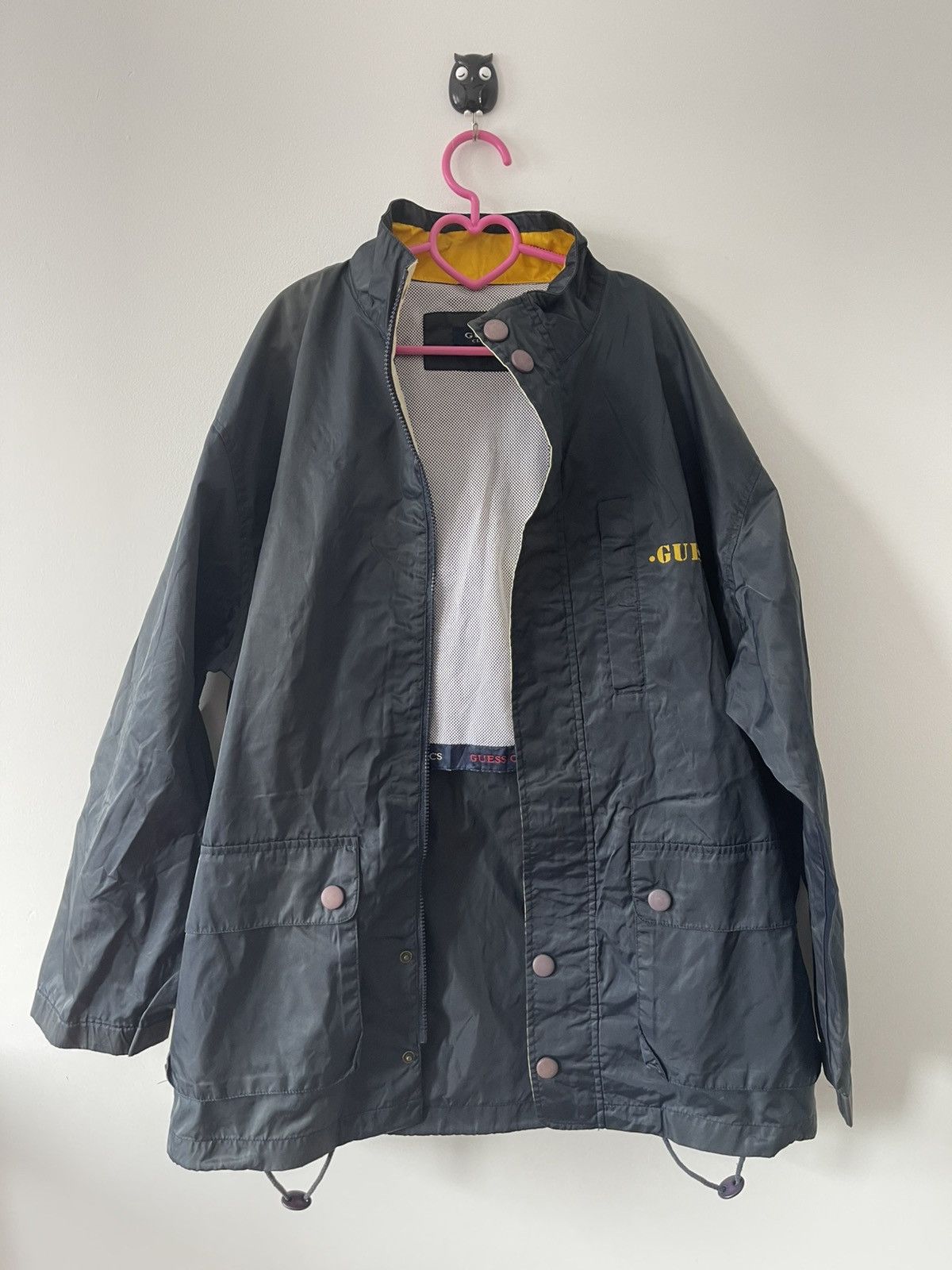 Guess Rare 90s Vintage GUESS Classics Marine SPR 1997 Nylon Jacket Size US M / EU 48-50 / 2 - 5 Thumbnail