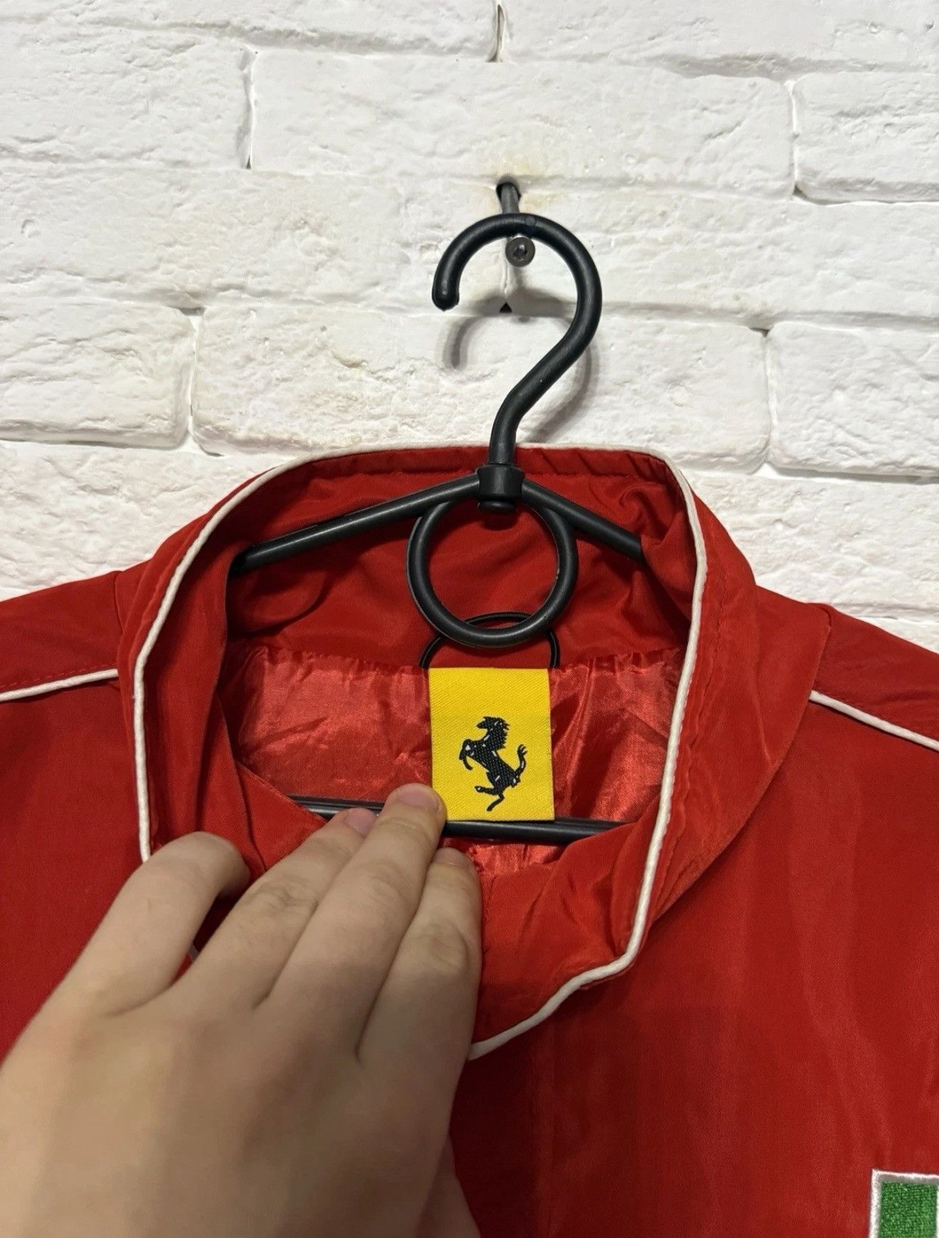 Ferrari Vintage Ferrari F1 Racing Bomber Jacket Bridgestone Shell Size US XL / EU 56 / 4 - 6 Thumbnail