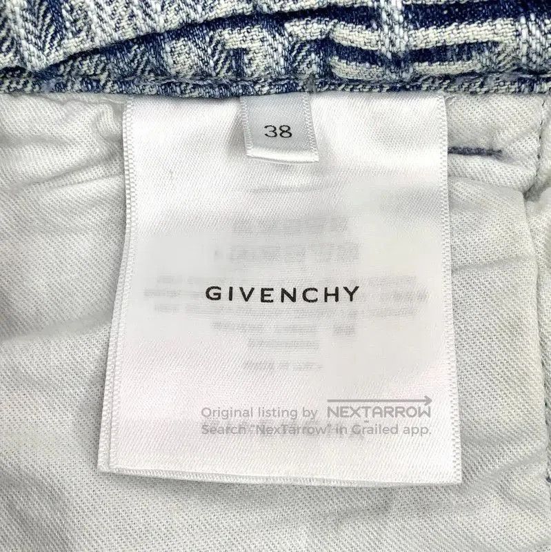 Givenchy Givenchy Light Blue Cotton Midi Skirt . Size 23" - 7 Thumbnail