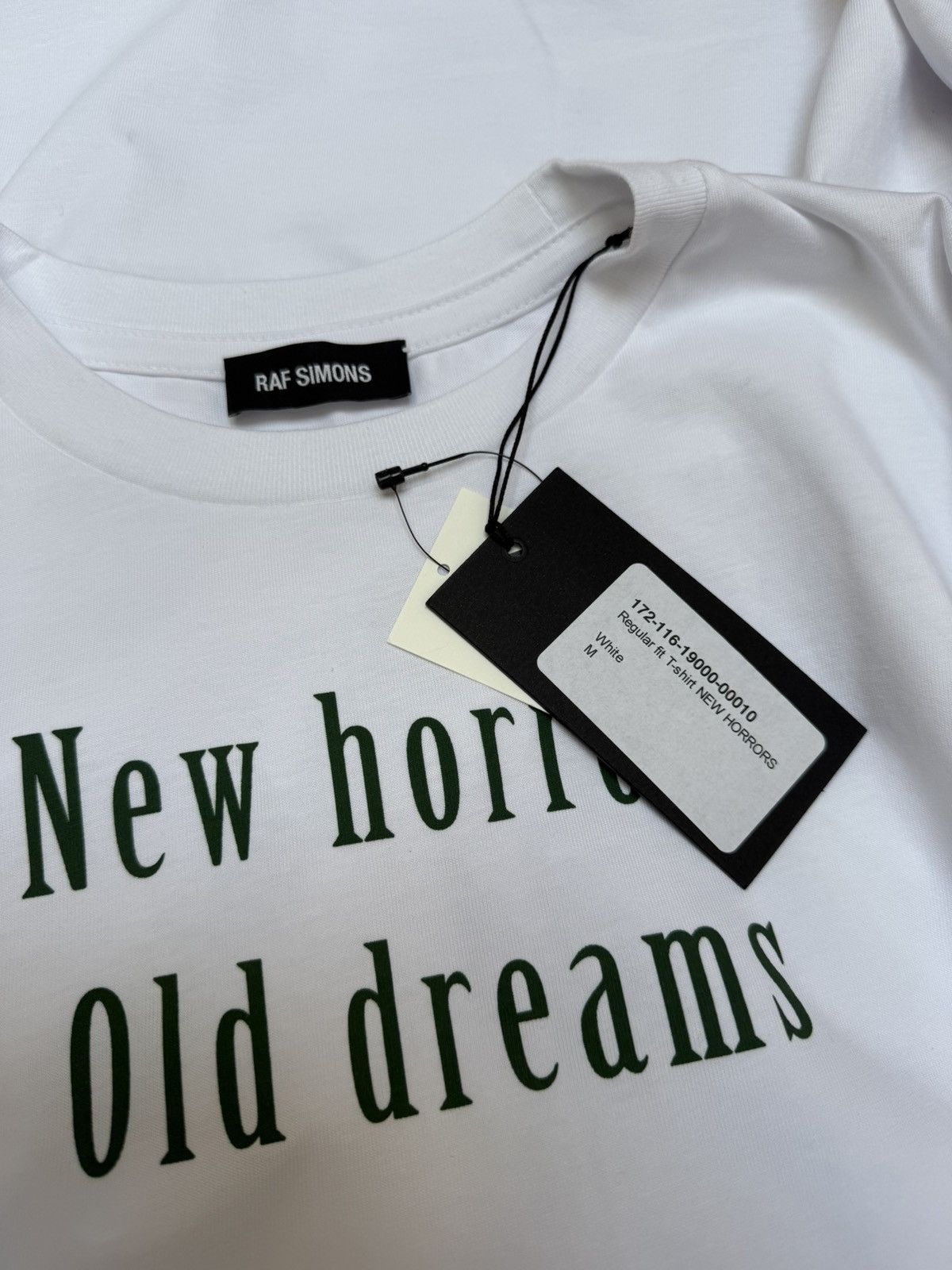 Raf Simons RAF Simons New Horrors Old Dreams T Shirt Medium New FW17/18 Size US M / EU 48-50 / 2 - 4 Thumbnail