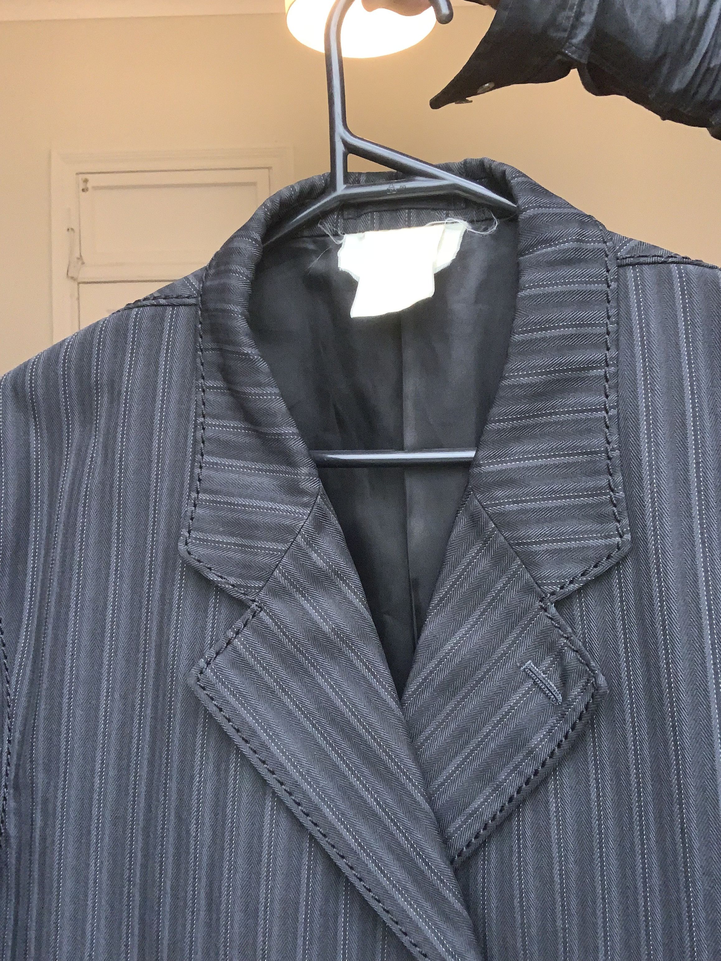 Comme des Garcons Homme Plus CDG Homme Plus Pin Stripe Blazer Size 40L - 7 Thumbnail