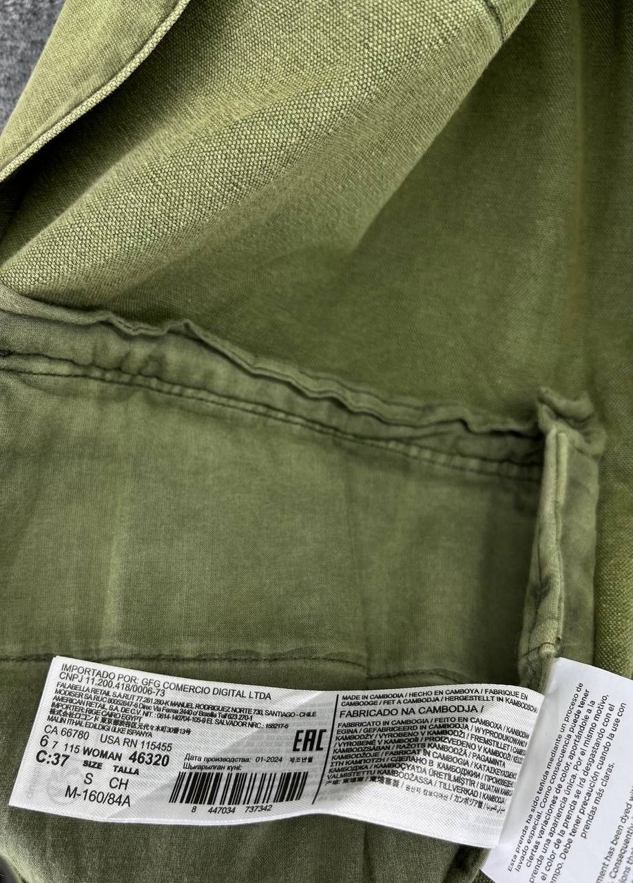 Mango Vintage MNG Military Army Olive Green Jacket Size US S / EU 44-46 / 1 - 8 Thumbnail