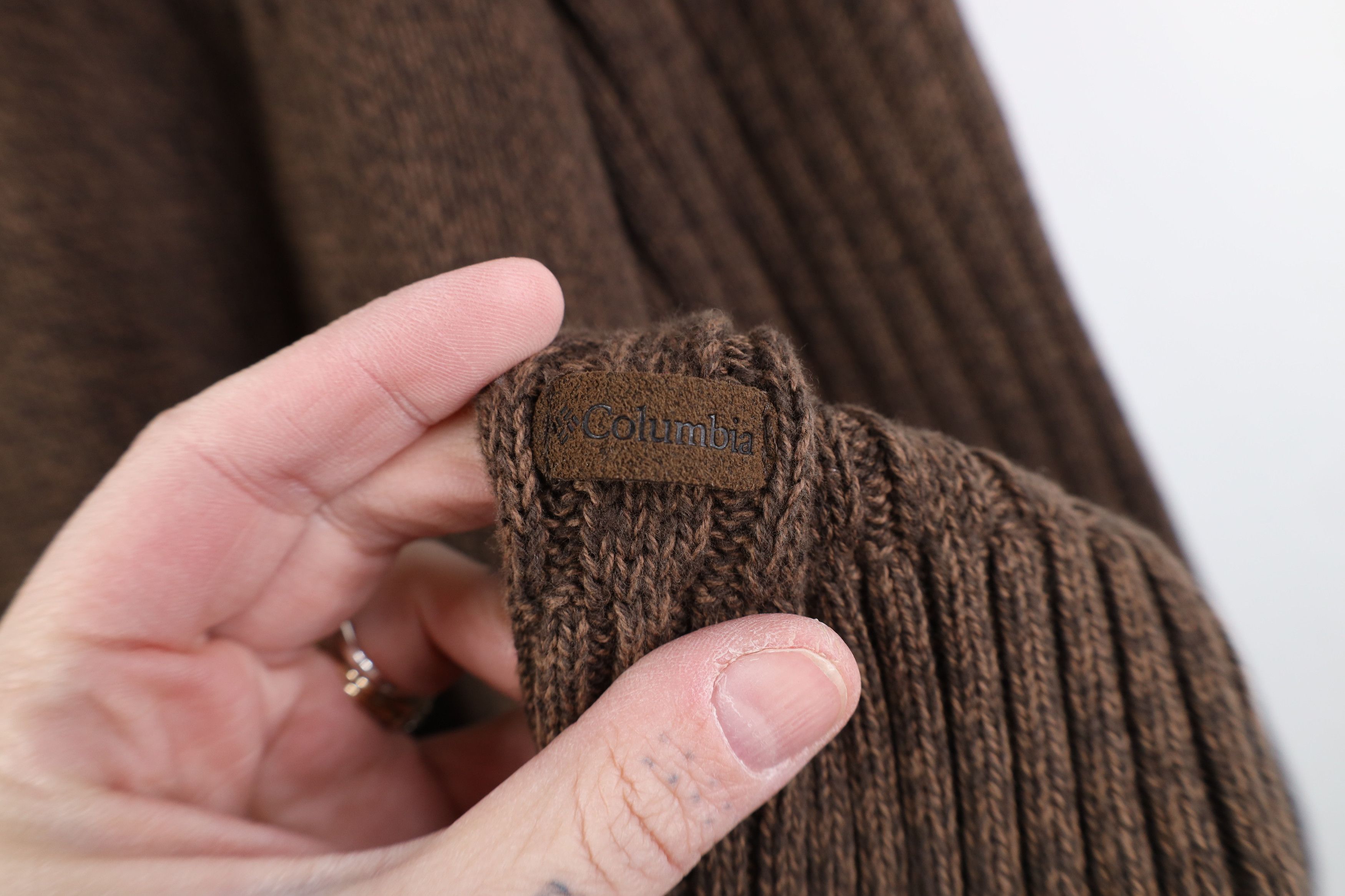 Columbia Vintage Columbia Heavy Ribbed Knit 1/4 Half Zip Sweater Size US L / EU 52-54 / 3 - 4 Thumbnail