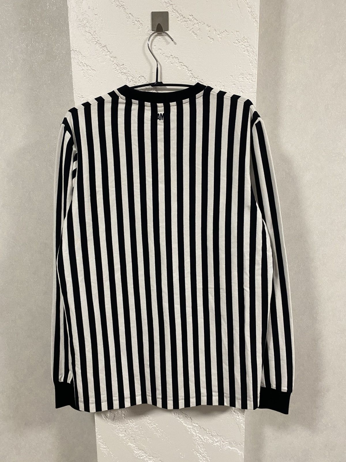 AMI Ami by Alexandre Mattiussi Stripped Long Sleeve Size US S / EU 44-46 / 1 - 7 Thumbnail