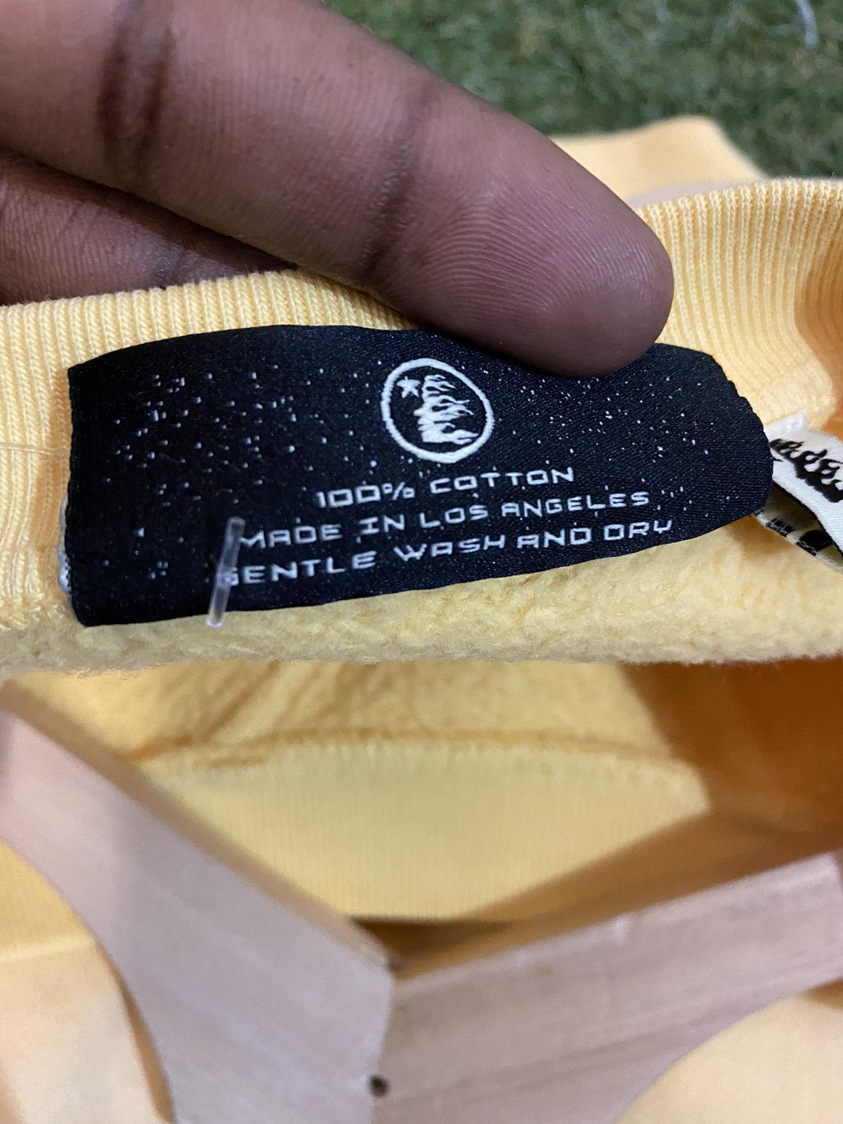 HELLSTAR Hellstar Sports Crewneck Yellow Size US M / EU 48-50 / 2 - 4 Thumbnail