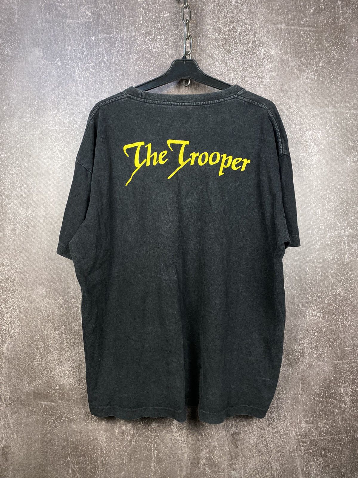 Band Tees Faded Iron Maiden The Trooper Heavy Metal Band Tee Size US XL / EU 56 / 4 - 2 Thumbnail