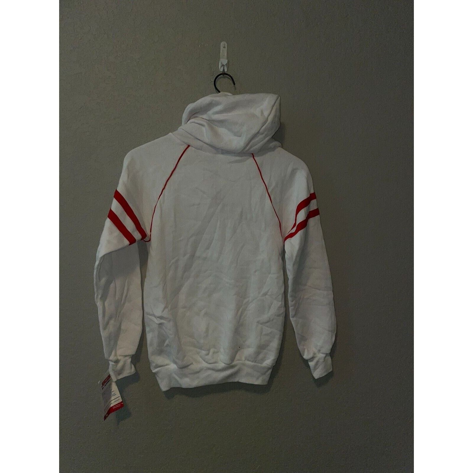 Jerzees Vintage Yellowstone Hoodie National Park White VTG 90s Small Size US S / EU 44-46 / 1 - 11 Thumbnail