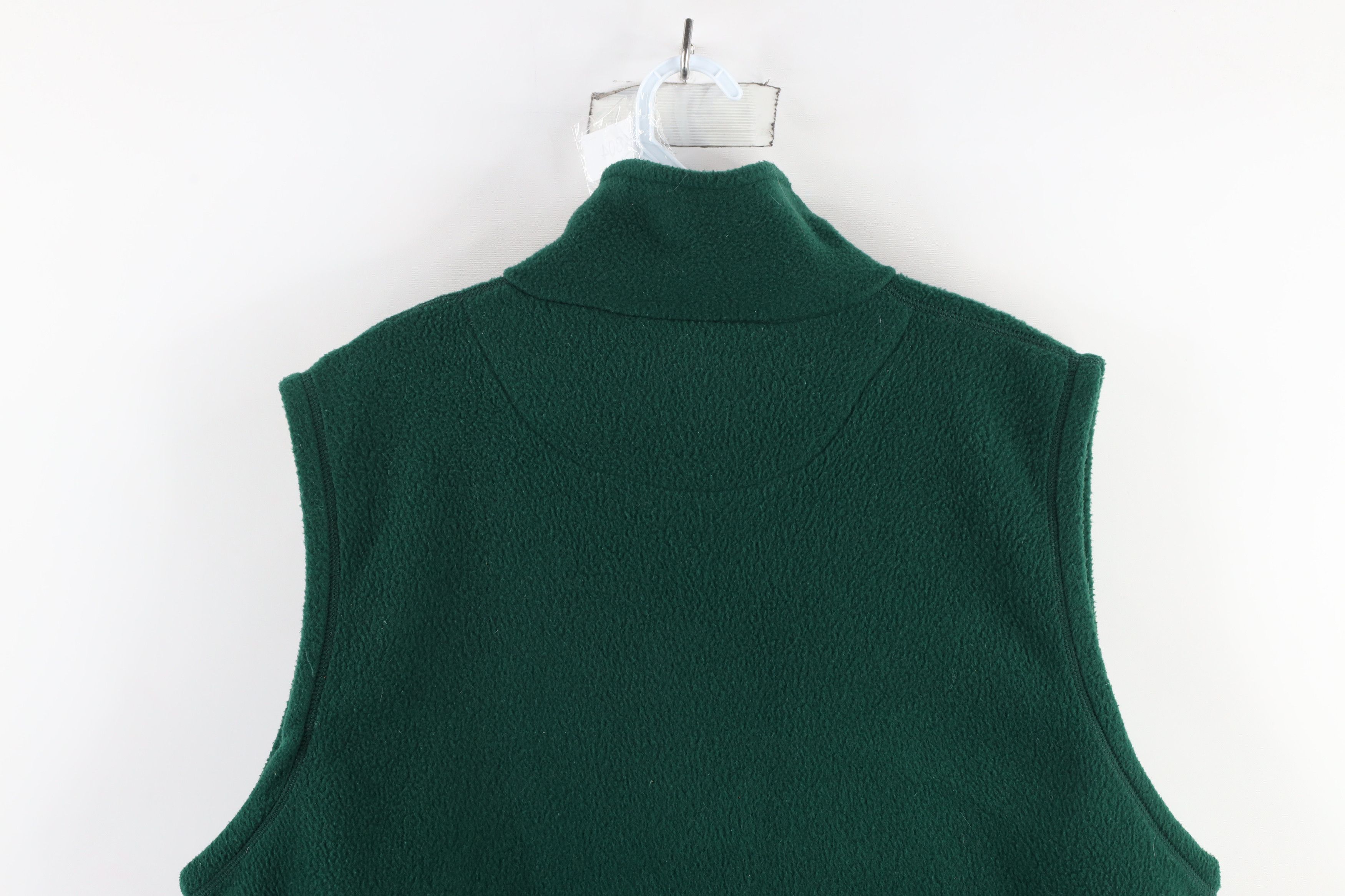 Jeep × Vintage Vintage 90s Jeep Gear Zip Fleece Vest Jacket Green USA Size US XL / EU 56 / 4 - 11 Thumbnail