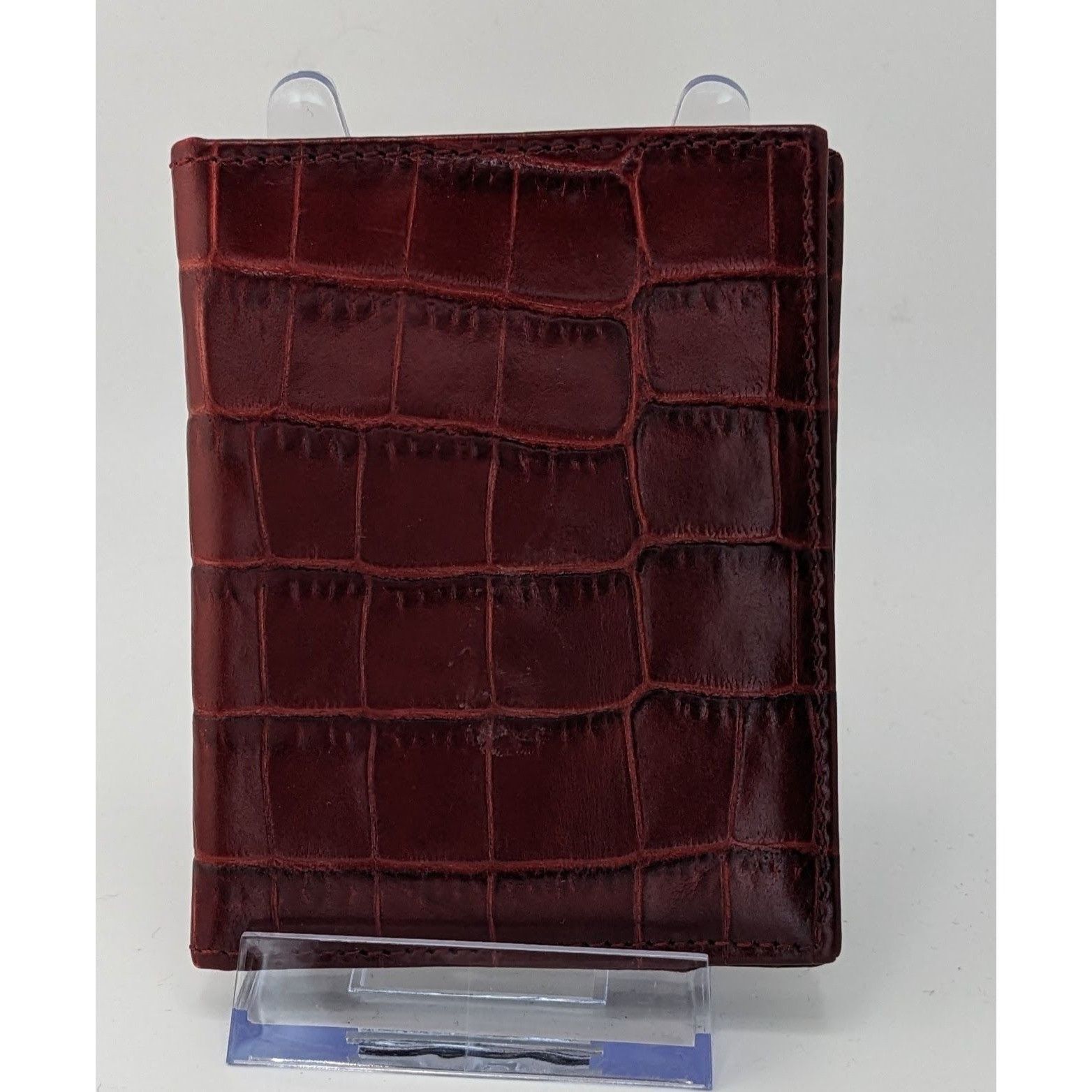 Other Graphic Image Genuine Leather Crocodile Texture ID Holder Wa Size ONE SIZE - 4 Thumbnail
