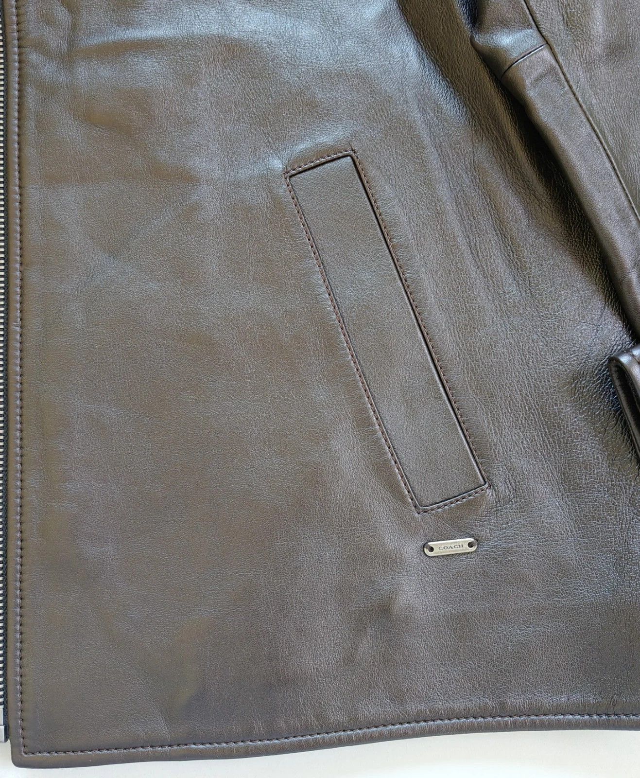 Coach Coach Leather Jacket FTP 5070 Size US XL / EU 56 / 4 - 5 Thumbnail