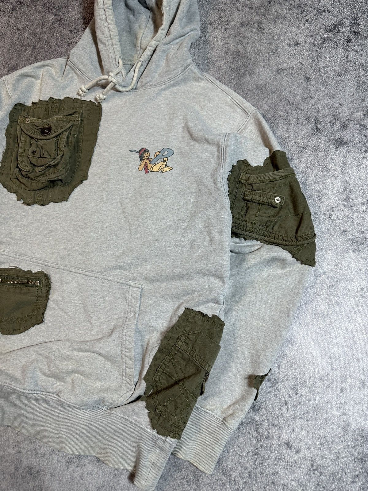 Palace Custom Palace Logo Hoodie Streetwear Rare Casual Style USA M Size US M / EU 48-50 / 2 - 3 Thumbnail