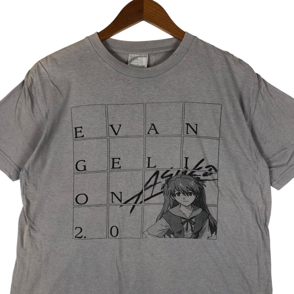 Vintage Neon Genesis EVANGELION 2.0 Project Eva T-Shirt Size US M / EU 48-50 / 2 - 2 Thumbnail