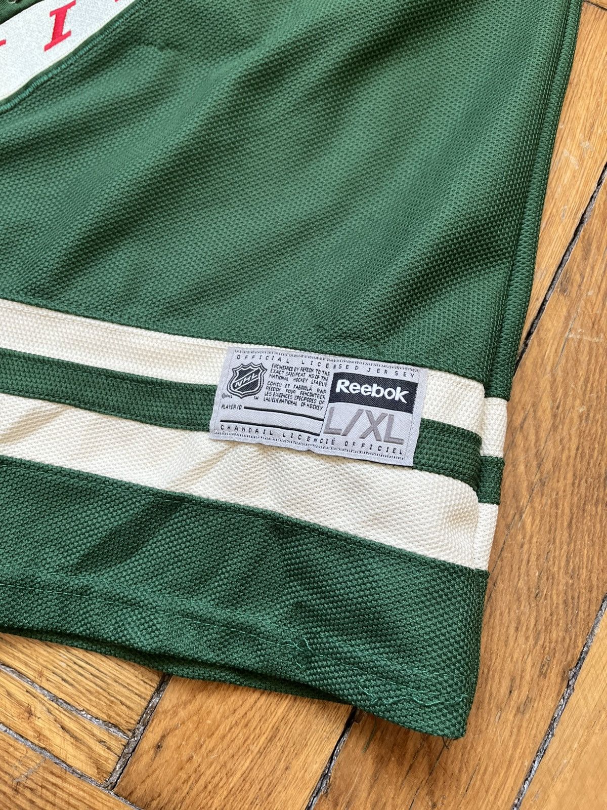 Reebok Minnesota Wild Reebok NHL Hockey Jersey #26 Size L Size US L / EU 52-54 / 3 - 4 Thumbnail