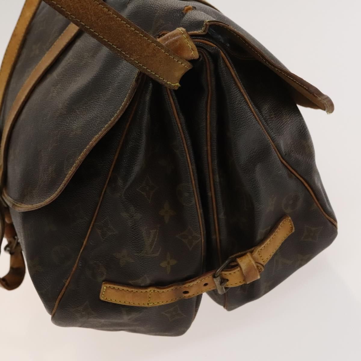 Louis Vuitton LOUIS VUITTON Monogram Saumur 35 Shoulder Bag M42254 Size ONE SIZE - 4 Thumbnail