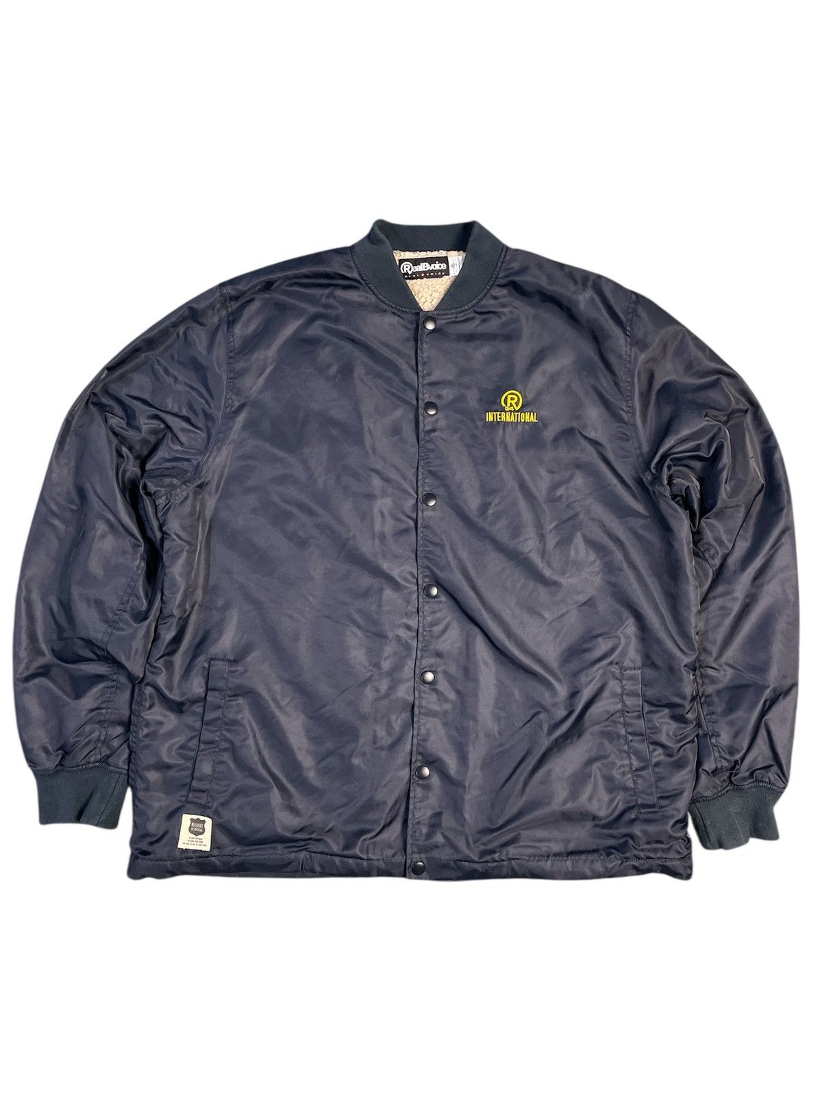 Japanese Brand Big Logo REALBVOICE RBV GUARD Coach Jacket Size US XL / EU 56 / 4 - 2 Thumbnail