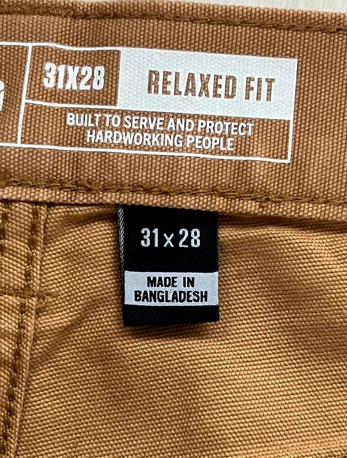 Carhartt carhartt baggy 5 pocket canvas M Size US 31 - 6 Thumbnail