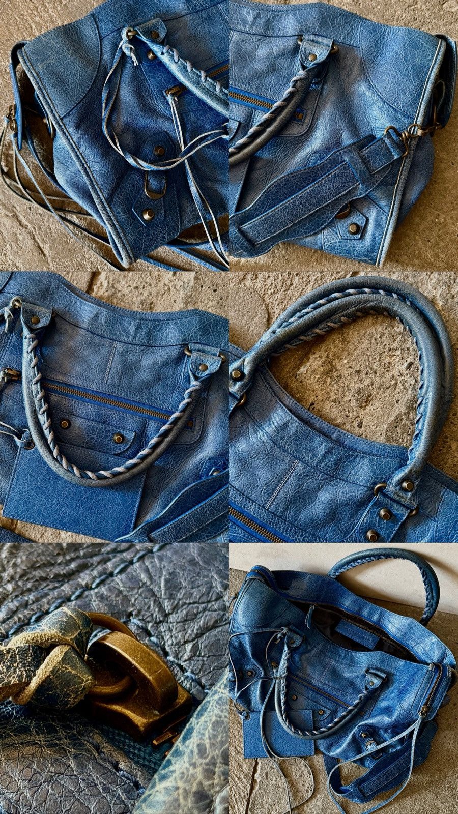 Balenciaga Balenciaga - 2000’s - Classic Motorcycle City - Lambskin Bag Size ONE SIZE - 24 Thumbnail