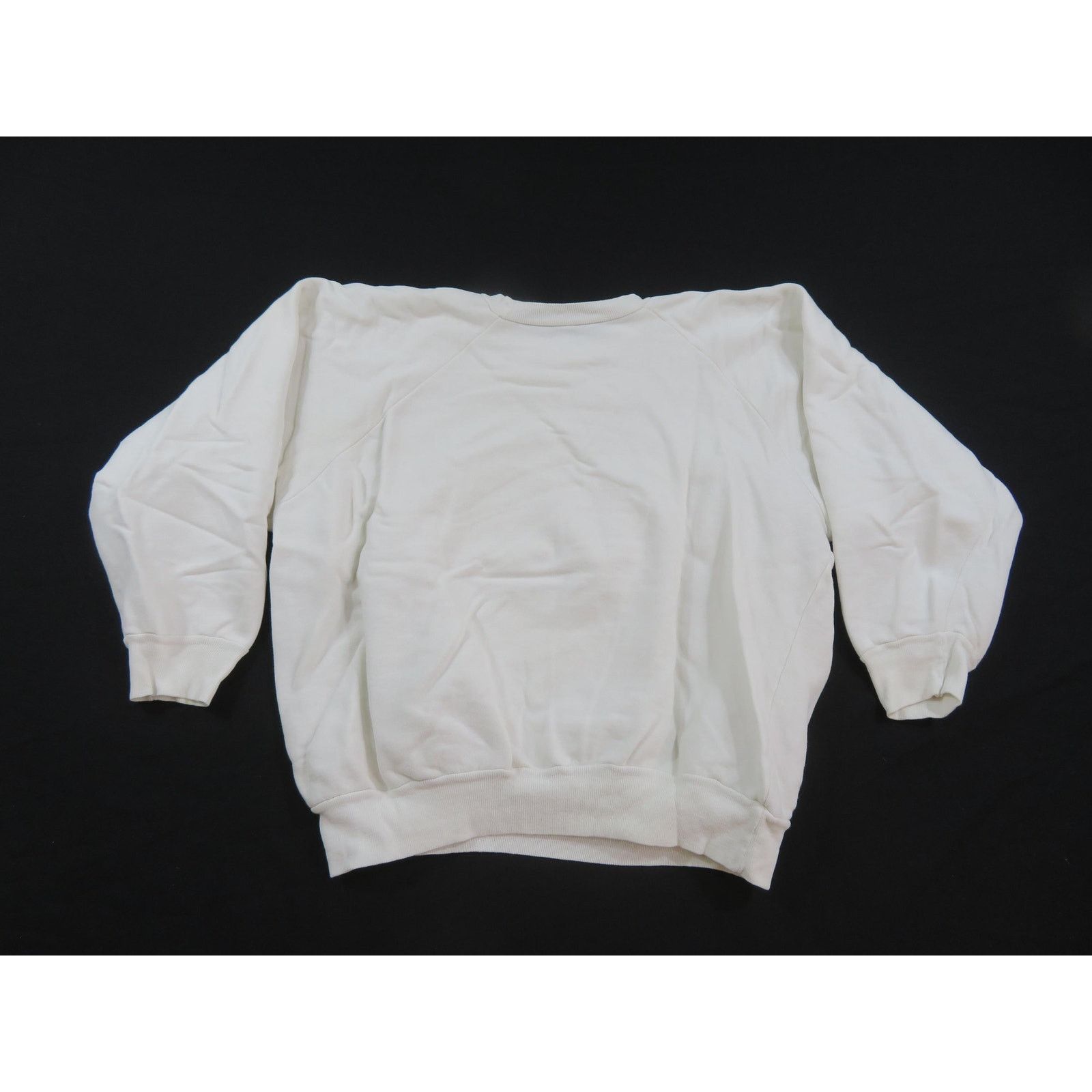 Other Amsterdam Holland Sweatshirt, White Raglan Sleeve Sz M 1980s Size M / US 6-8 / IT 42-44 - 3 Thumbnail