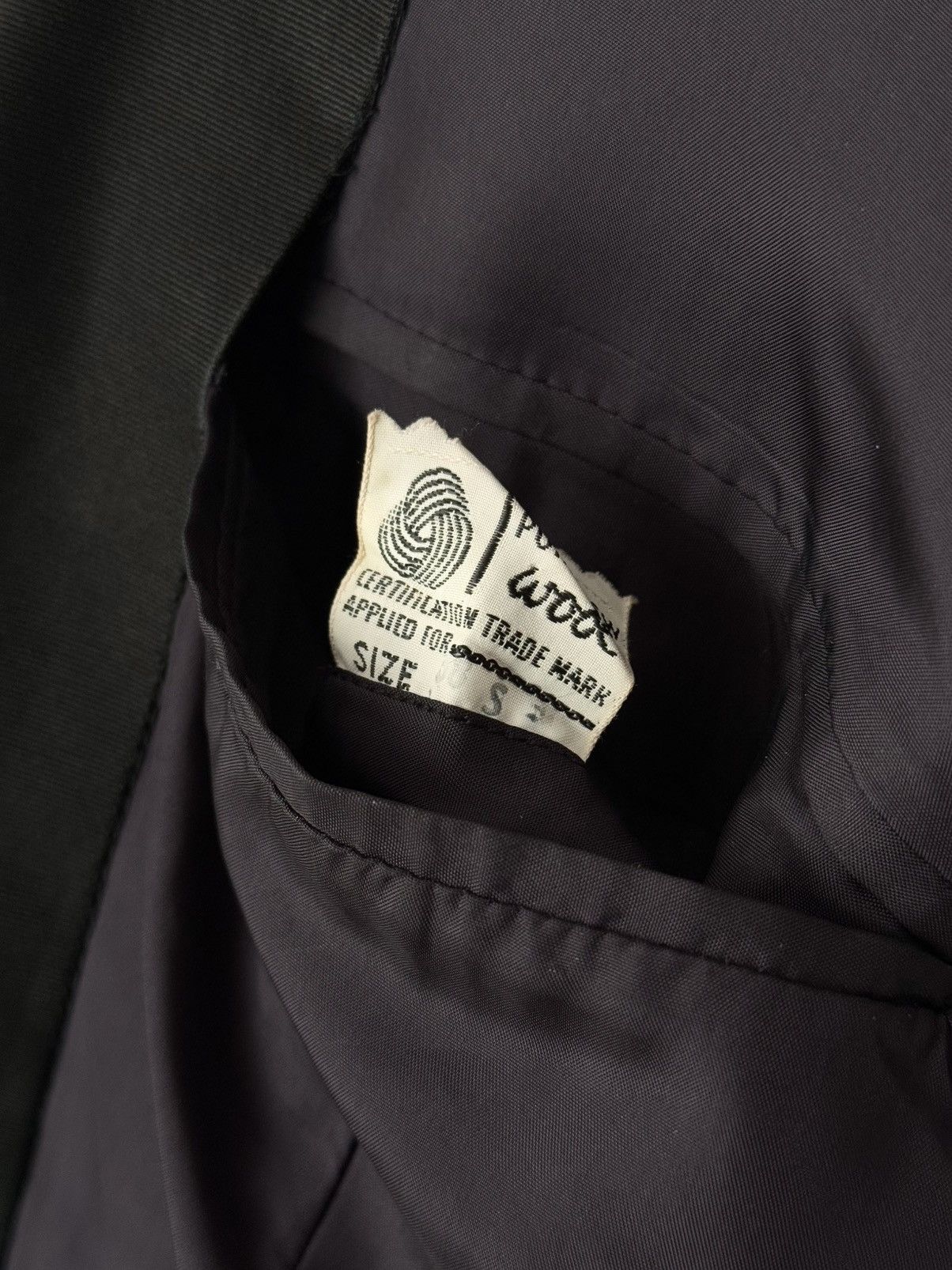 DAKS × Vintage 1940s Daks by Simpson Tailored Tuxedo Two Piece Wool Suit Size 38S - 8 Thumbnail