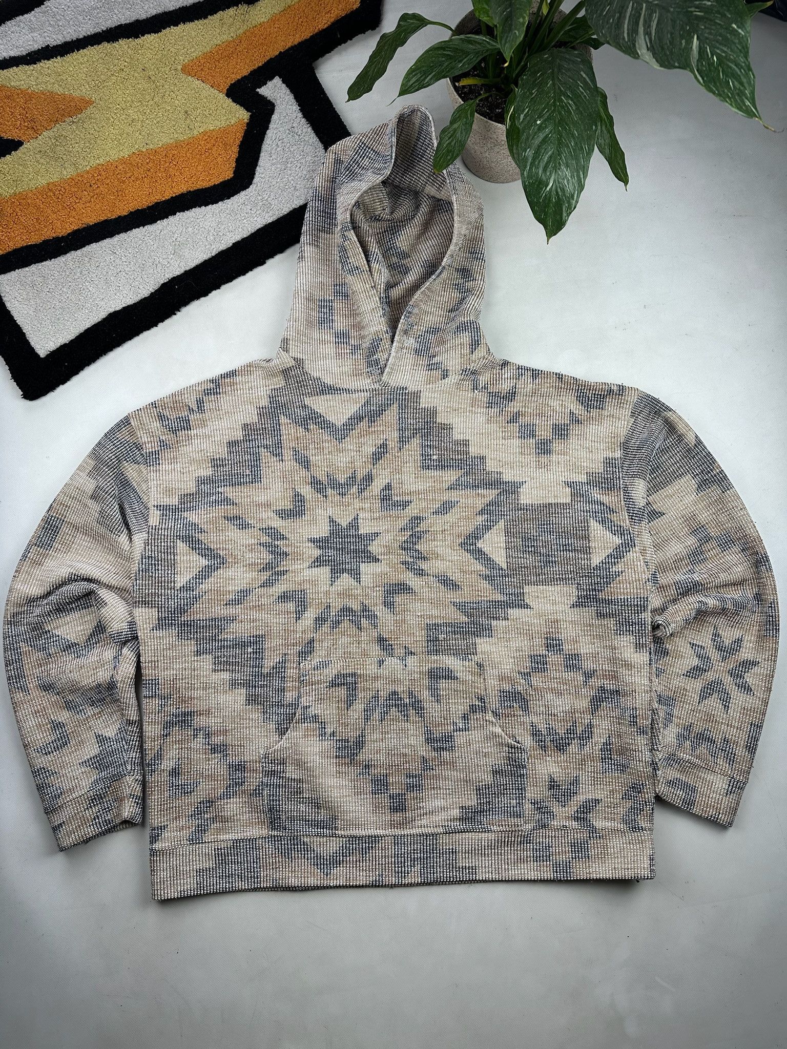 Jaded London Kapital style Hoodie Aztec western all over print Size US XL / EU 56 / 4 - 1 Thumbnail