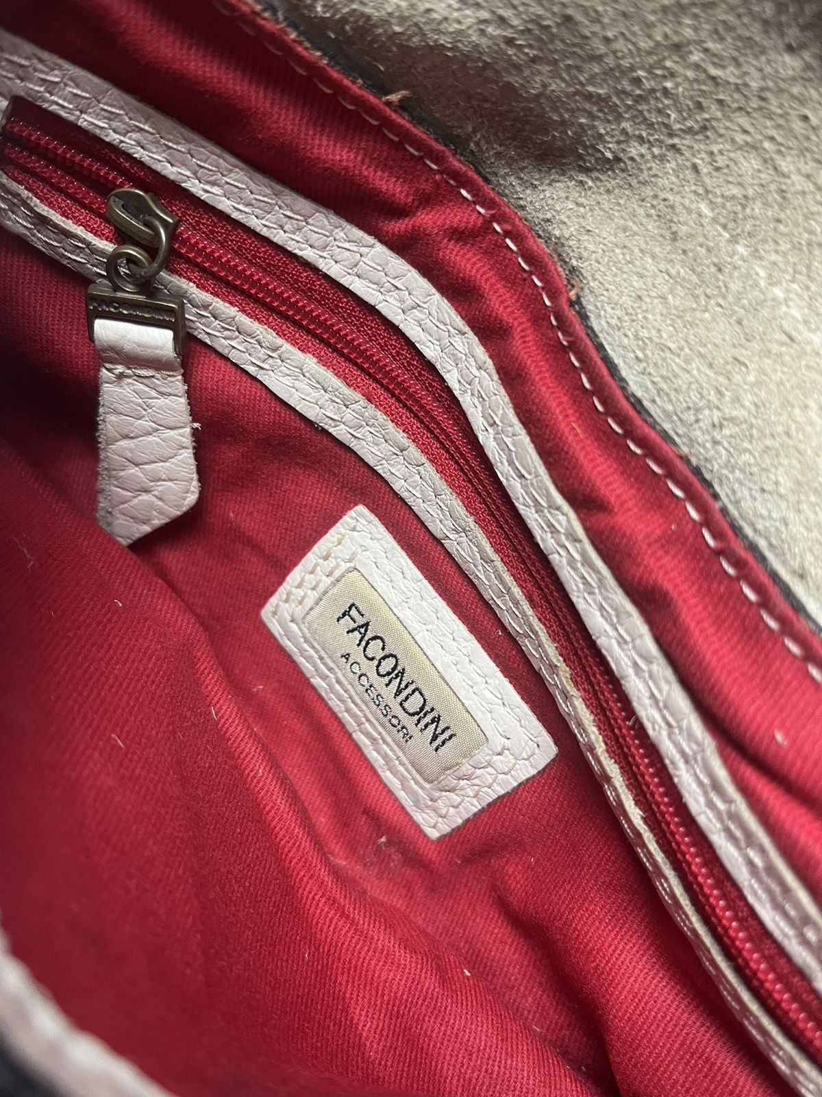 Handmade × Vintage Shoulder Bag Phyton Leather Facondini Accessori Handbag Size ONE SIZE - 5 Thumbnail