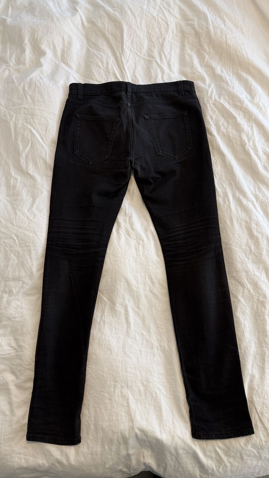 Saint Laurent Paris Saint laurent denim straight/ skinny Size US 31 - 2 Thumbnail