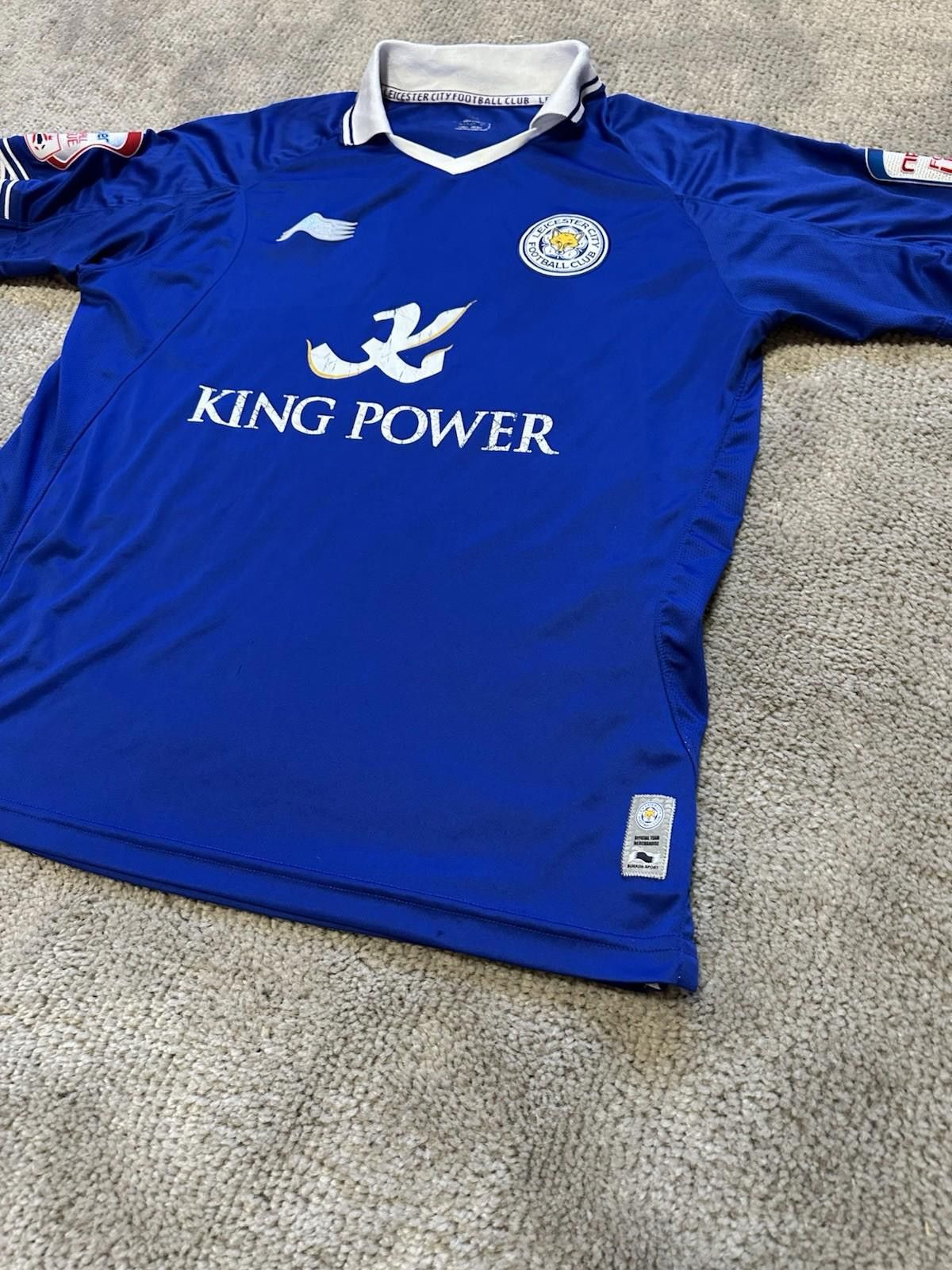 Other LEICESTER CITY 2011 2012 FOOTBALL SHIRT SOCCER JERSEY BURRDA Size US M / EU 48-50 / 2 - 2 Thumbnail