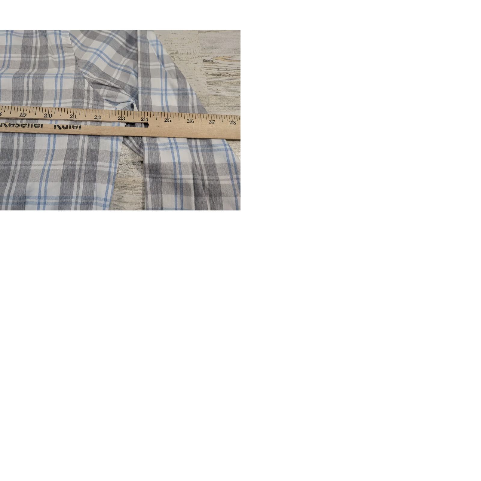 Faherty Faherty Shirt Mens Large Plaid Check Performance Stretch Button Up Shirt Size US L / EU 52-54 / 3 - 9 Thumbnail