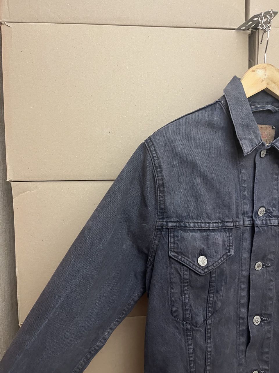 Levi's VINTAGE LEVI'S 90'S USA JEANS DENIM TRUCKER JACKET AMERICAN Size L / US 10 / IT 46 - 8 Thumbnail
