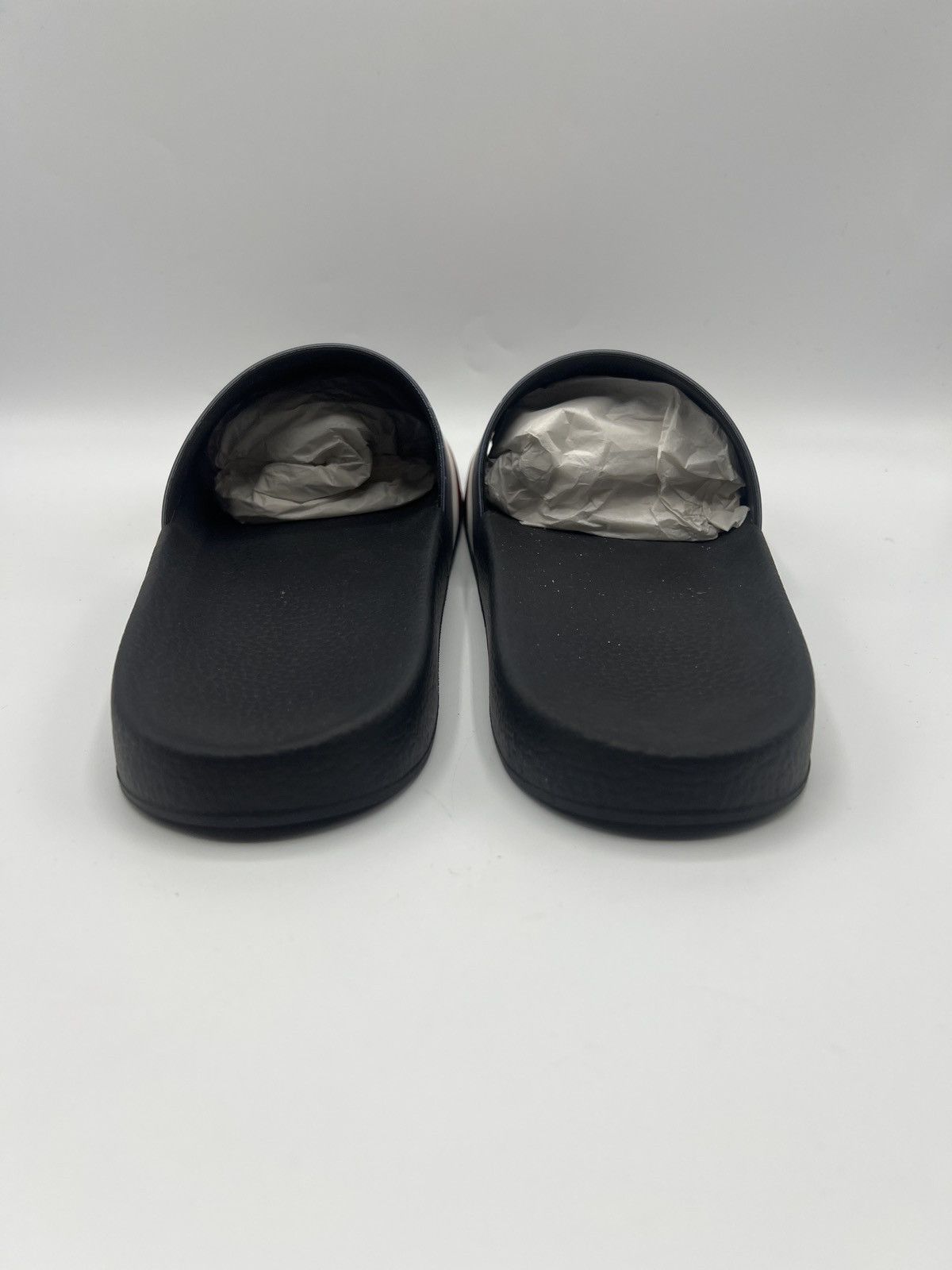 Moncler Moncler Basile Pool Slides "Black TriColour" (PreOwned) Size US 12 / EU 45 - 6 Thumbnail