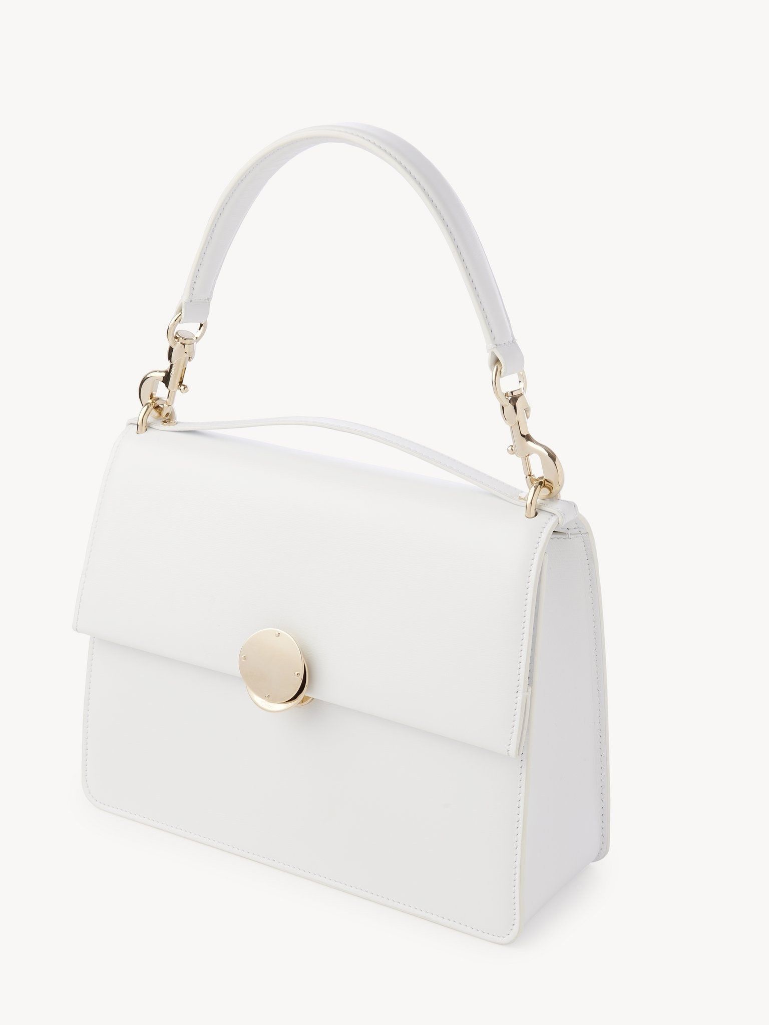 Chloe o1loc1c1224 Size: OS / CHC23 Penelope Micro Flap Bag White Size ONE SIZE - 4 Thumbnail