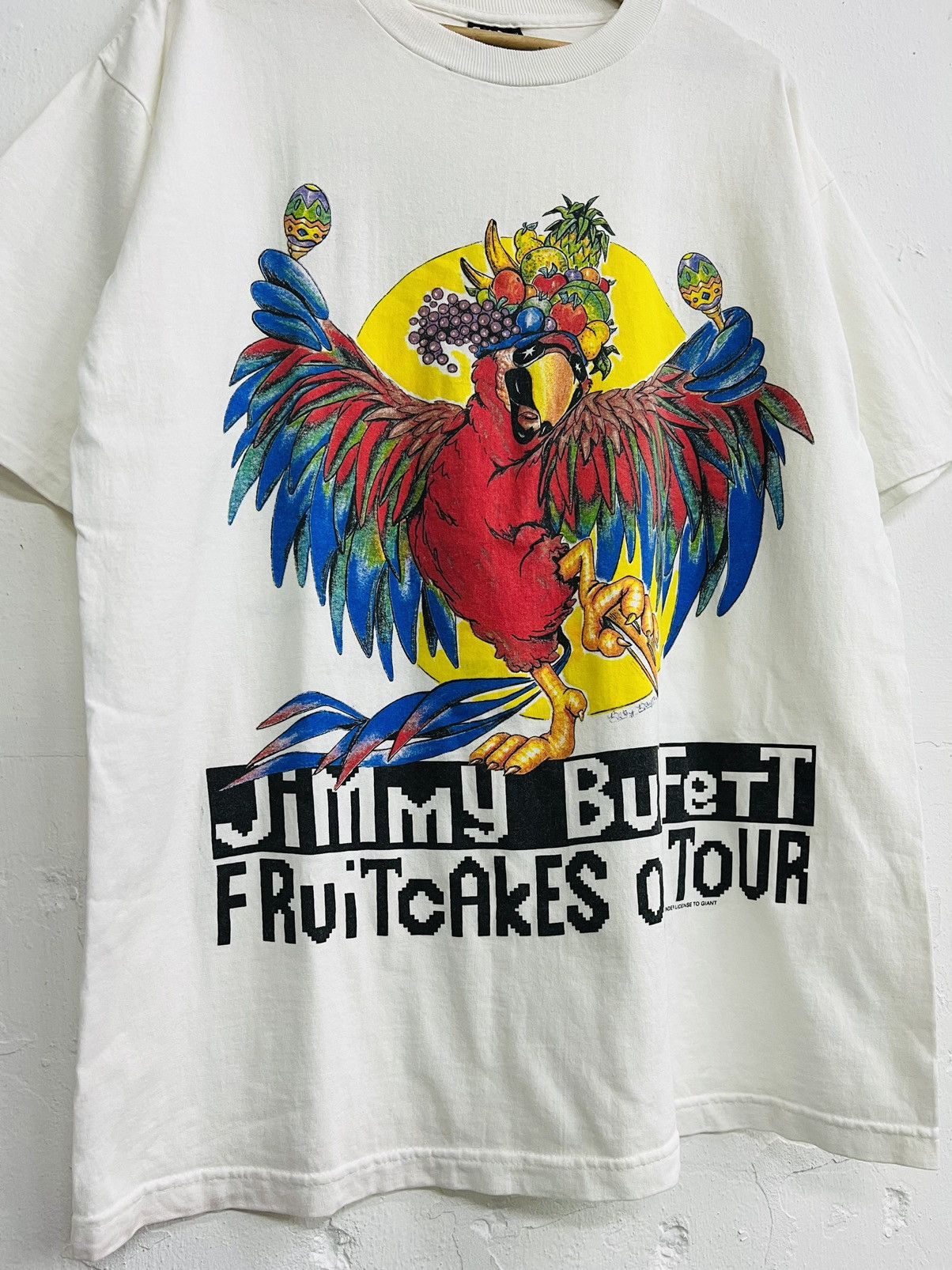 Band Tees × Giant × Vintage VINTAGE JIMMY BUFFET 1994 FRUITCAKES ON TOUR TEE Size US XL / EU 56 / 4 - 2 Thumbnail