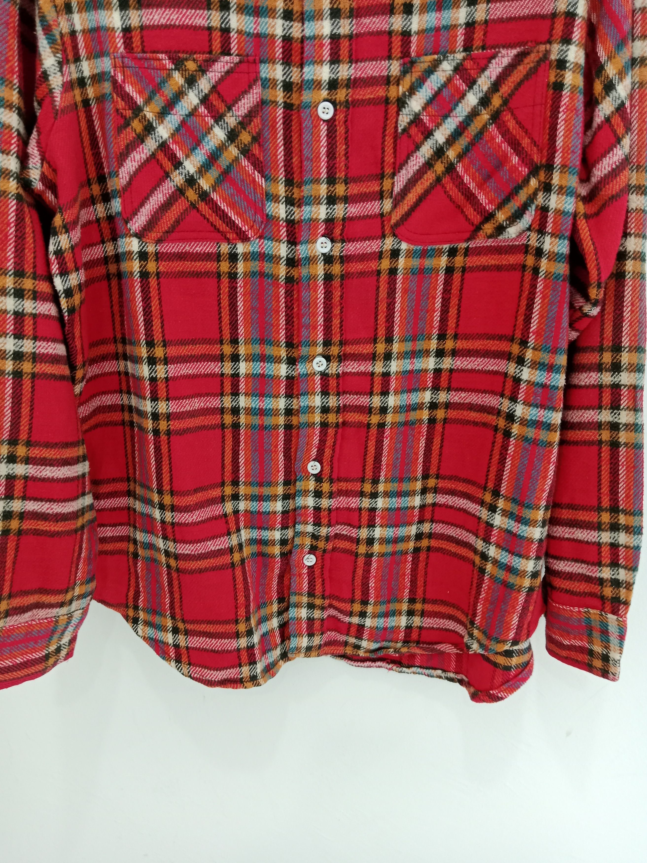 Big Mac Vintage 80s Big Mac Flannel Shirts Checkered Size US L / EU 52-54 / 3 - 6 Thumbnail