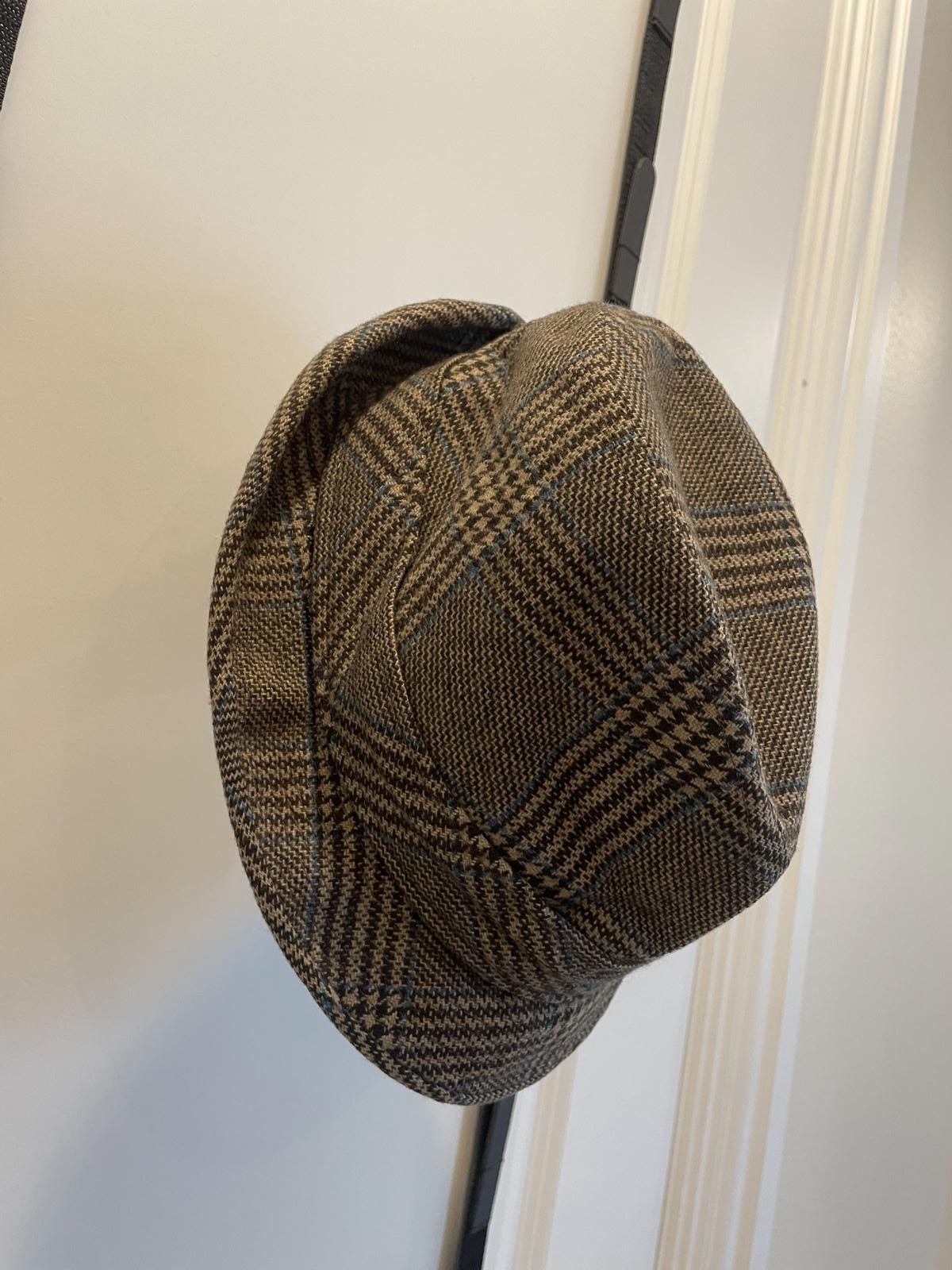 Designer Classic Charles Knox Cashmere Plaid Hat Size ONE SIZE - 1 Thumbnail