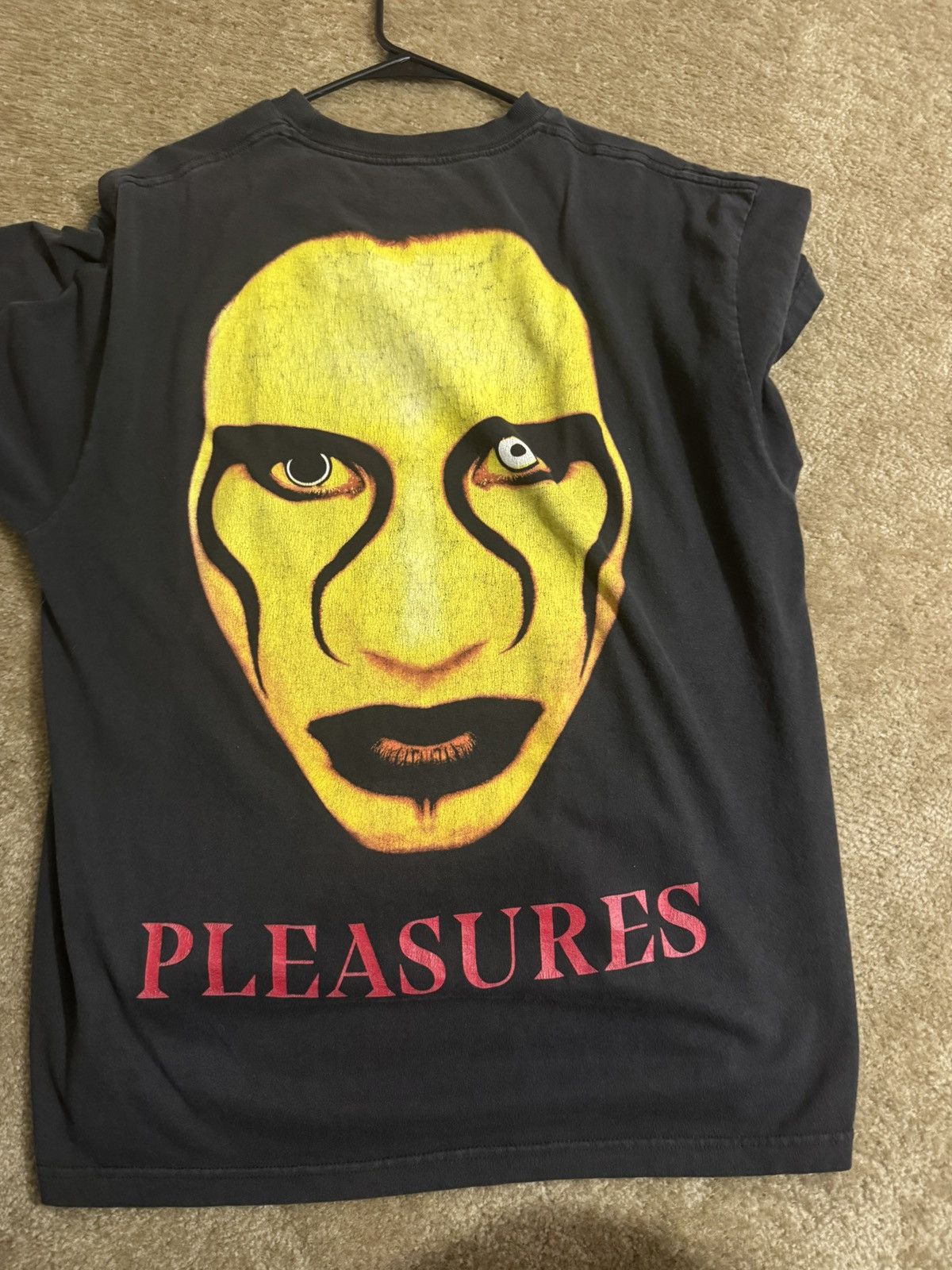 Marilyn Manson × Pleasures Manson tee Size US XL / EU 56 / 4 - 2 Thumbnail