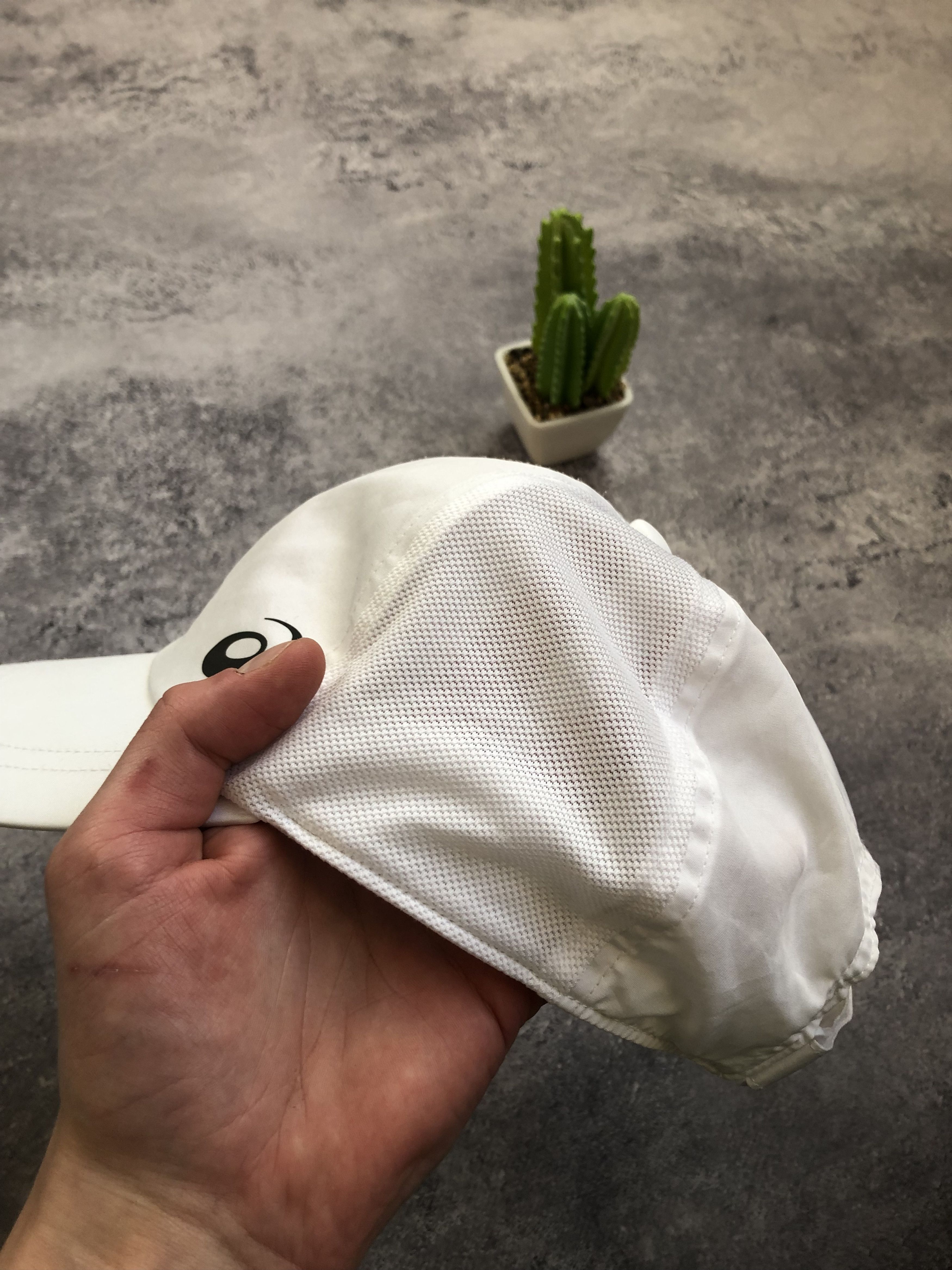 Asics ASICS White Streetwear Mini Logo Minimalistic Hype Cap Size ONE SIZE - 5 Thumbnail