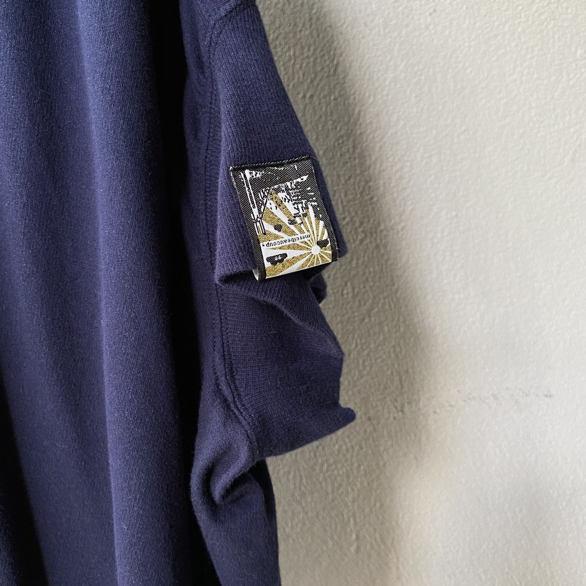 mercibeaucoup Mercibeaucoup Navy Oversized Short Sleeve Top Size M / US 6-8 / IT 42-44 - 7 Thumbnail