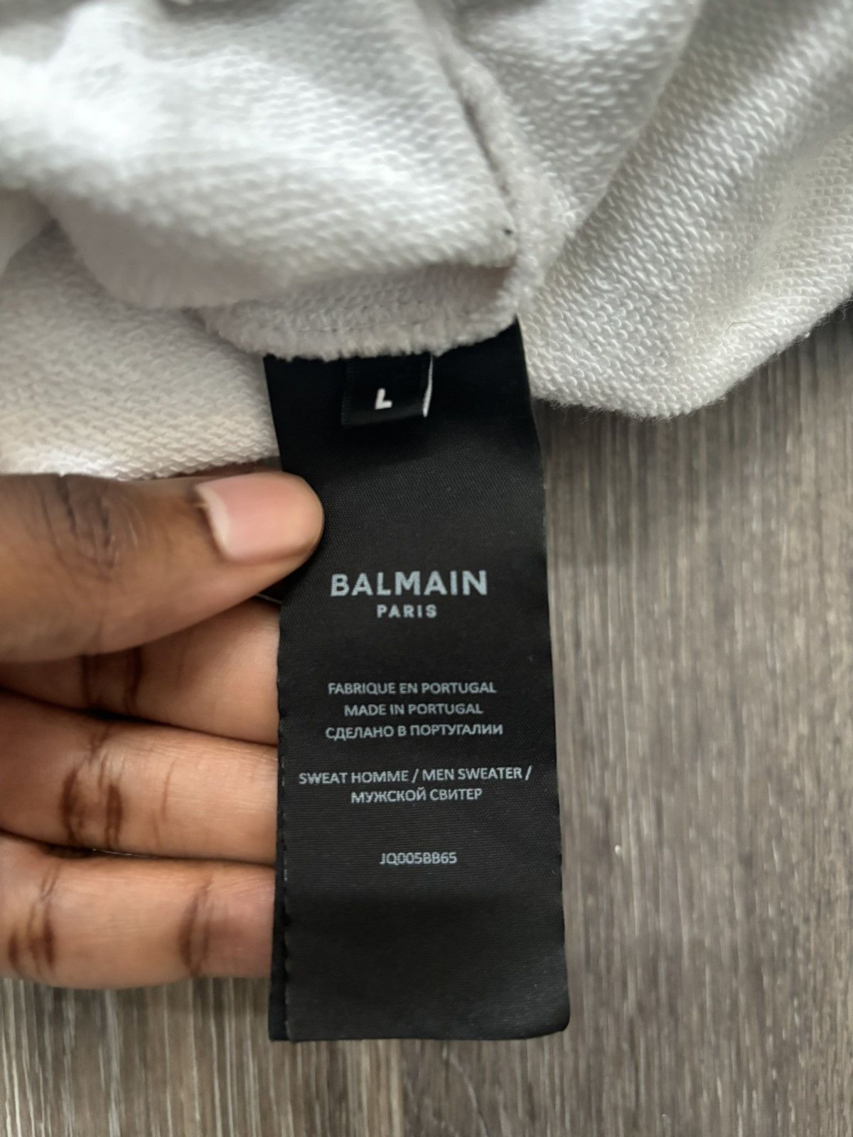 Balmain BALMAIN SWEATER Size US L / EU 52-54 / 3 - 7 Thumbnail