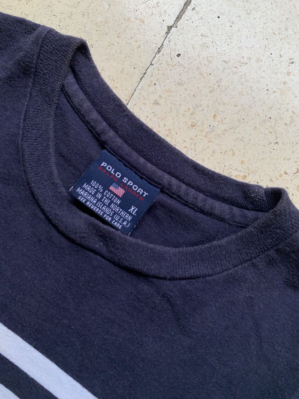 Polo Ralph Lauren Vintage 90’s polo sport made in usa t shirt Size US L / EU 52-54 / 3 - 6 Thumbnail