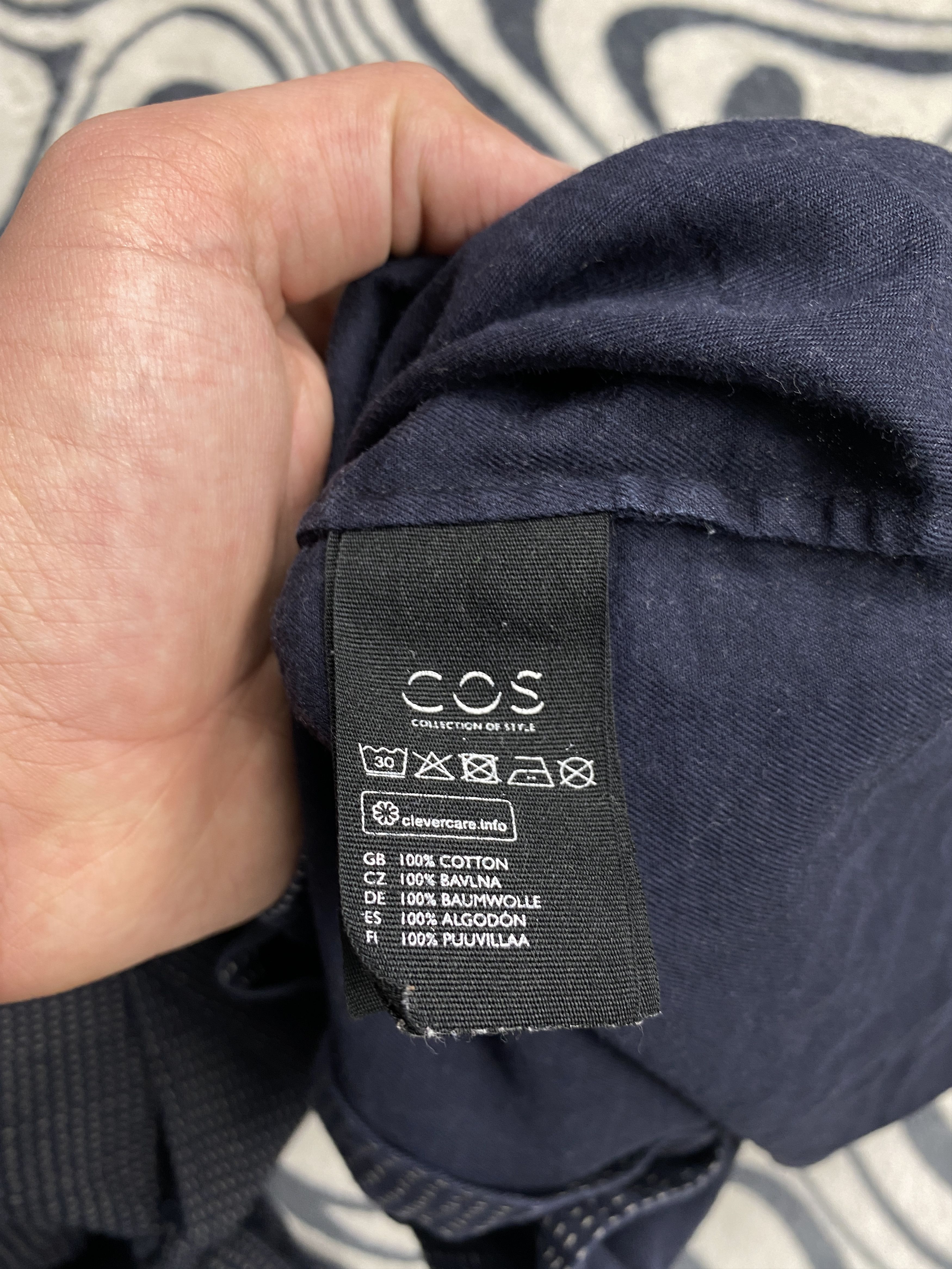 Cos Cos Mens Long Sleeve Shirt Y2K Size US M / EU 48-50 / 2 - 5 Thumbnail