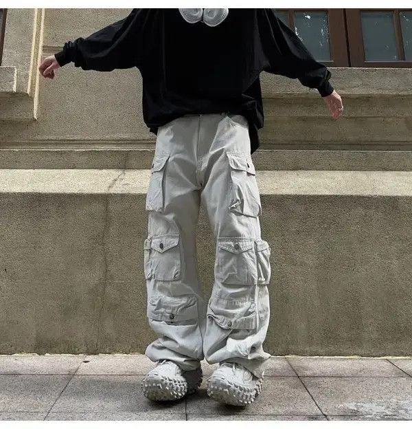 Japanese Brand Multi-pocket Pants Size US 34 / EU 50 - 4 Thumbnail