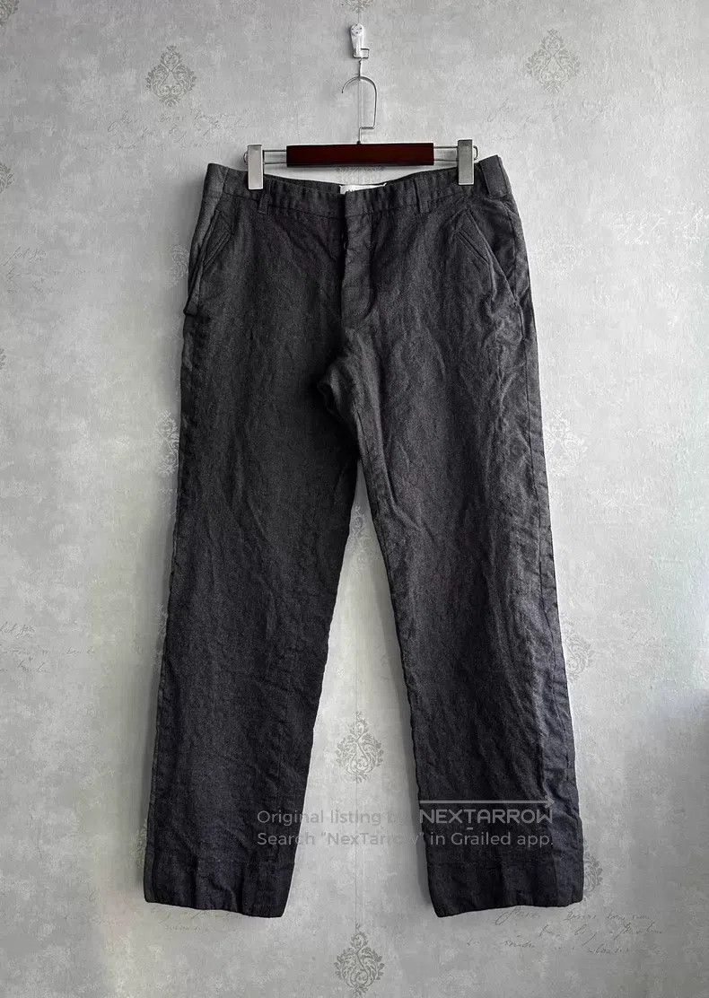 Maison Margiela Maison Margiela Cotton Linen Blend Trousers i Size US 34 / EU 50 - 1 Thumbnail