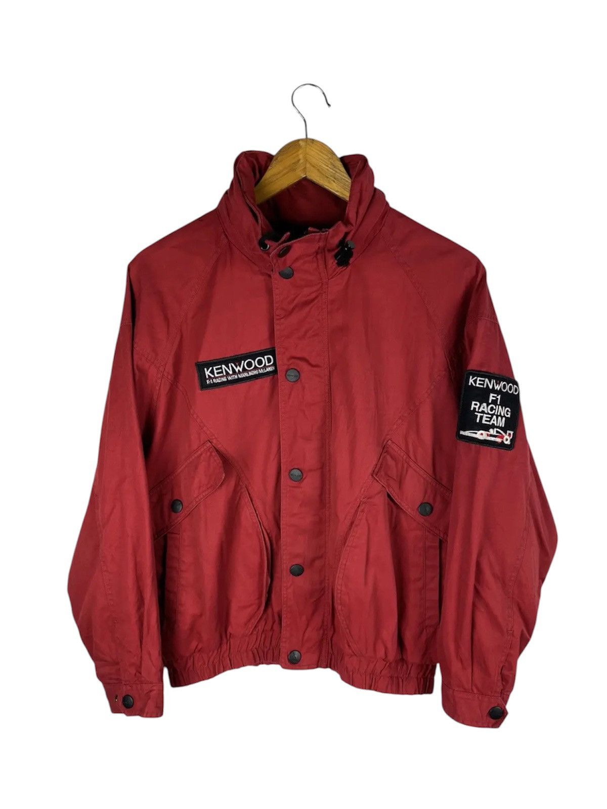 Japanese Brand × Vintage Vintage Kenwood F1 Grand Prix Racing Team Jacket Motorsport Size US L / EU 52-54 / 3 - 2 Thumbnail