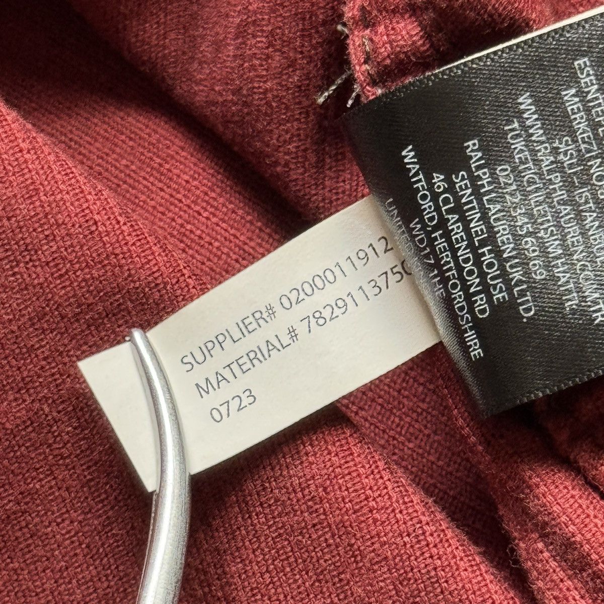 RRL Ralph Lauren RRL - Corduroy Monterey Checked Camp Shirt Size US XL / EU 56 / 4 - 18 Thumbnail
