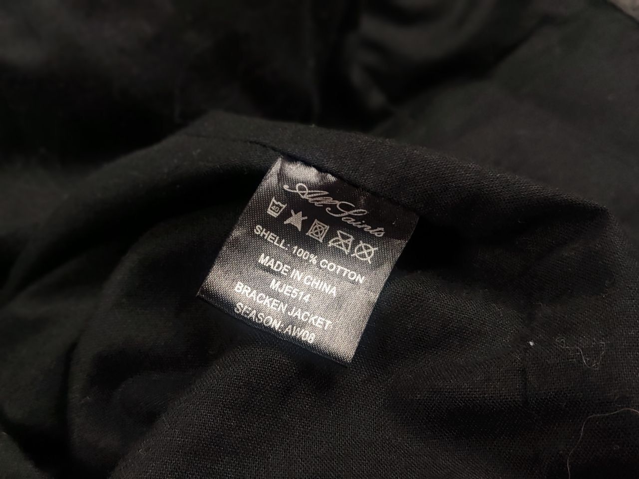 Allsaints 🔥 Vintage Allsaints AW08 Spitalfield Bracket Pocket Jacket Size US L / EU 52-54 / 3 - 17 Thumbnail